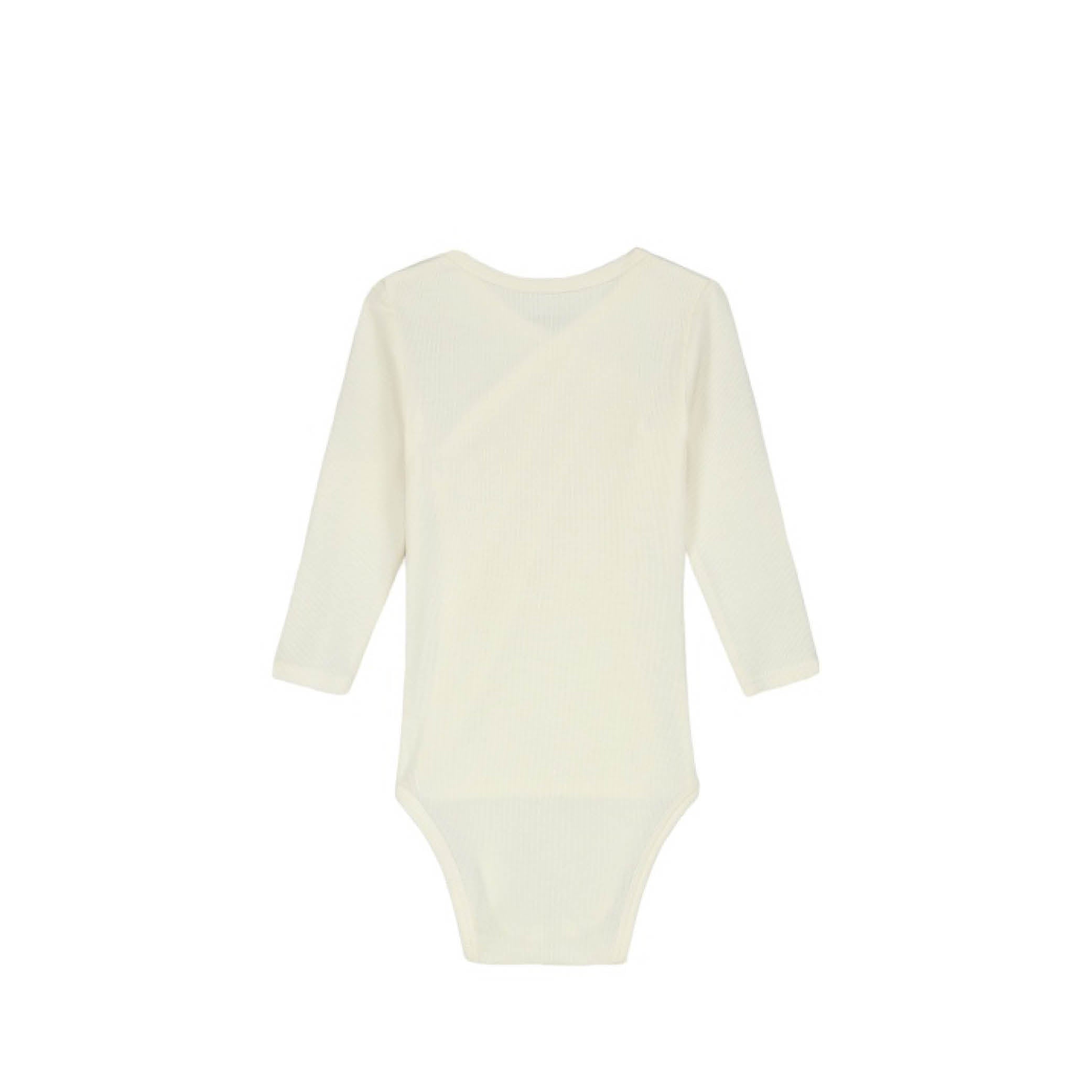 Baby Wickelbody Set in cream