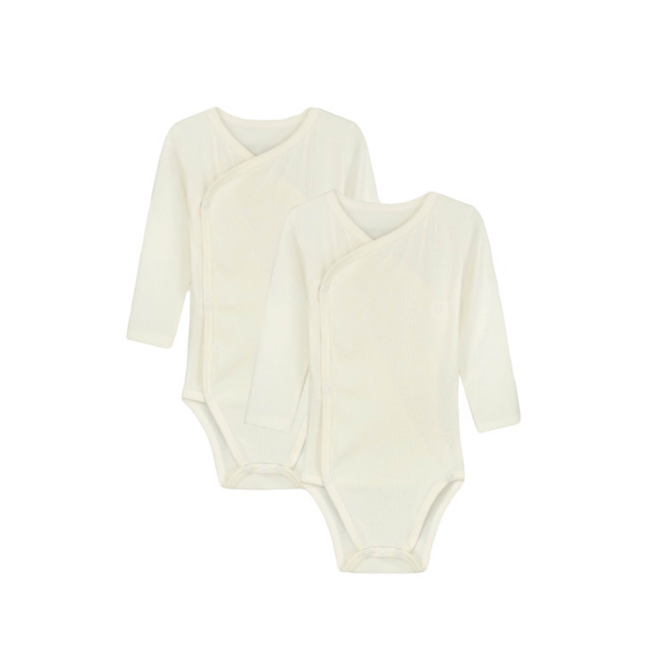 Baby Wickelbody Set in cream