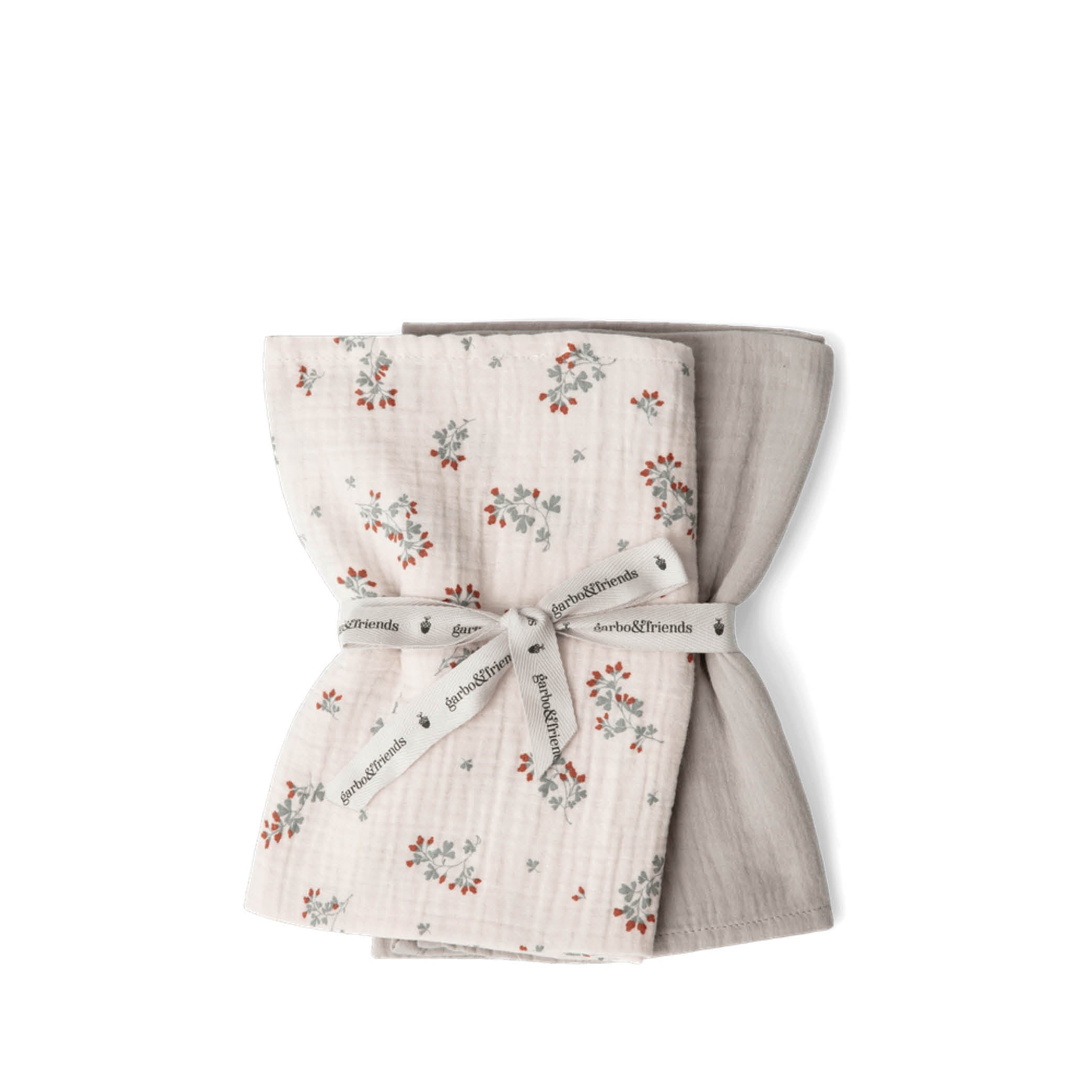Musselin Swaddle in clover - 2er Set