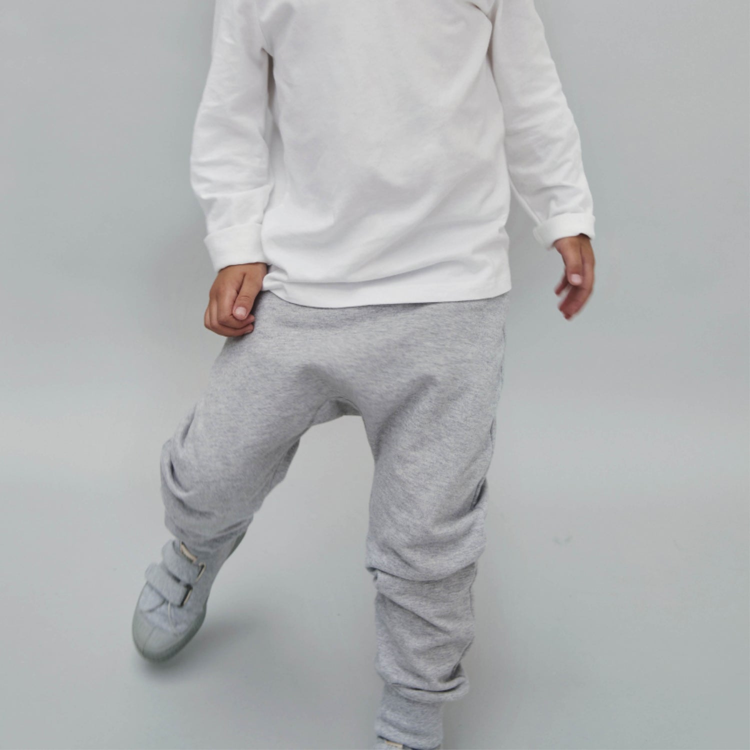 Sweathose in grey melange