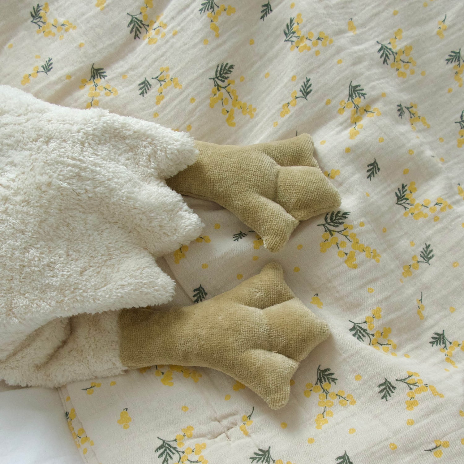 Warming Pillow large white Goose