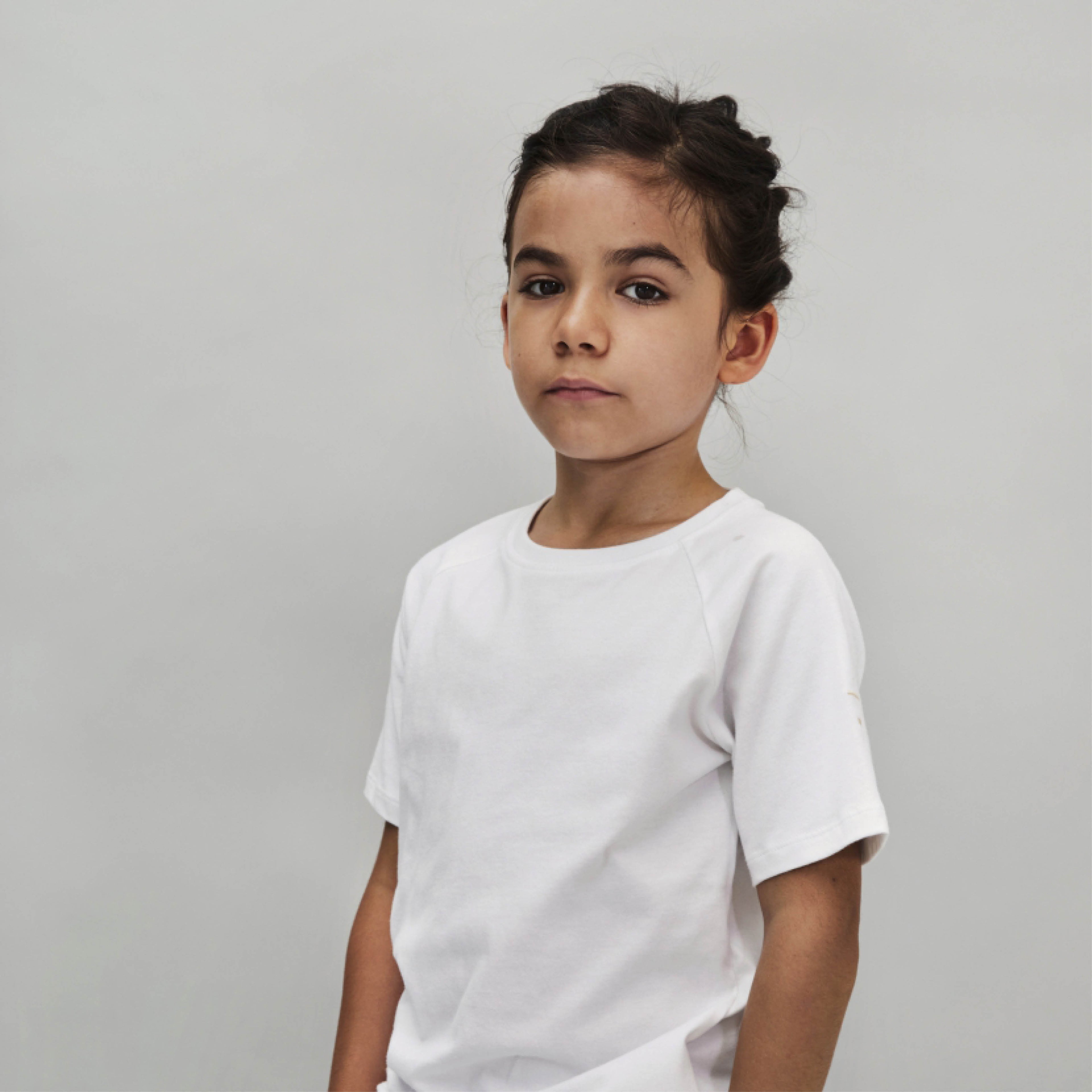 Kurzärmliges T-Shirt in white