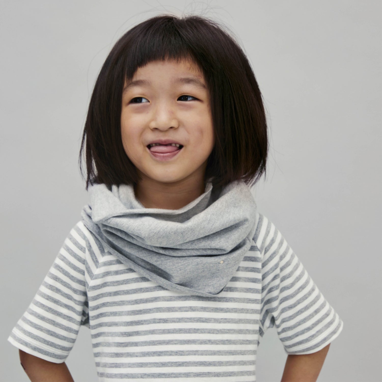 Short-sleeved T-Shirt in brownie/off-white