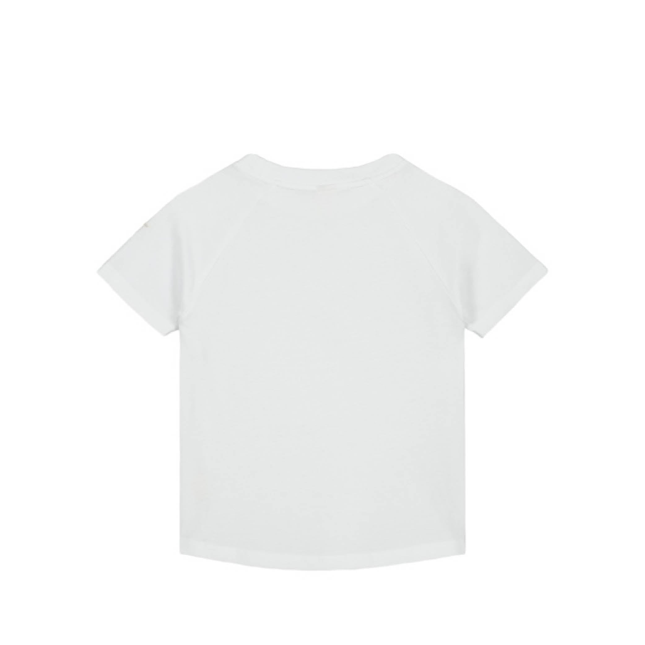 Kurzärmliges T-Shirt in white