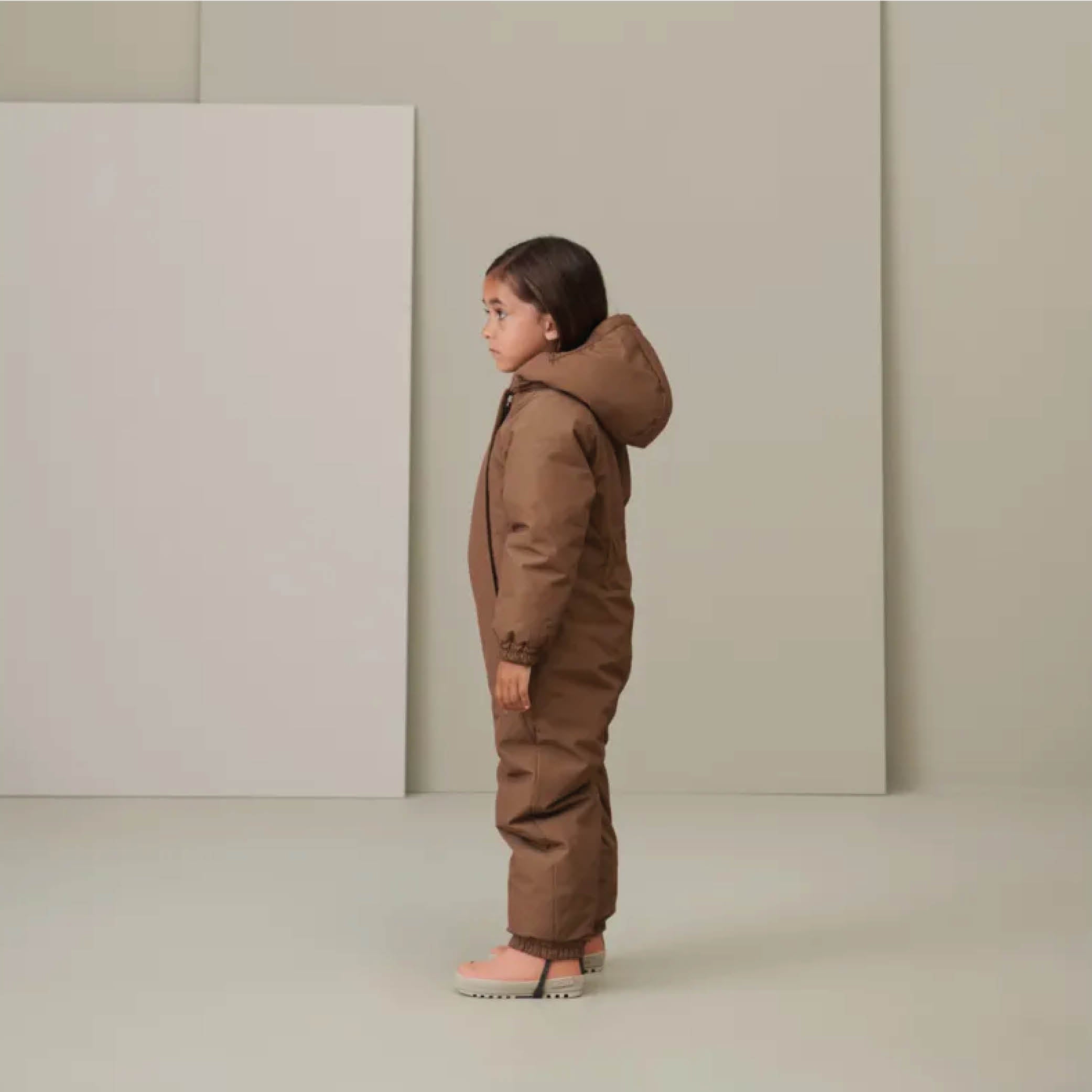 Lin Baby Schneeanzug in pecan
