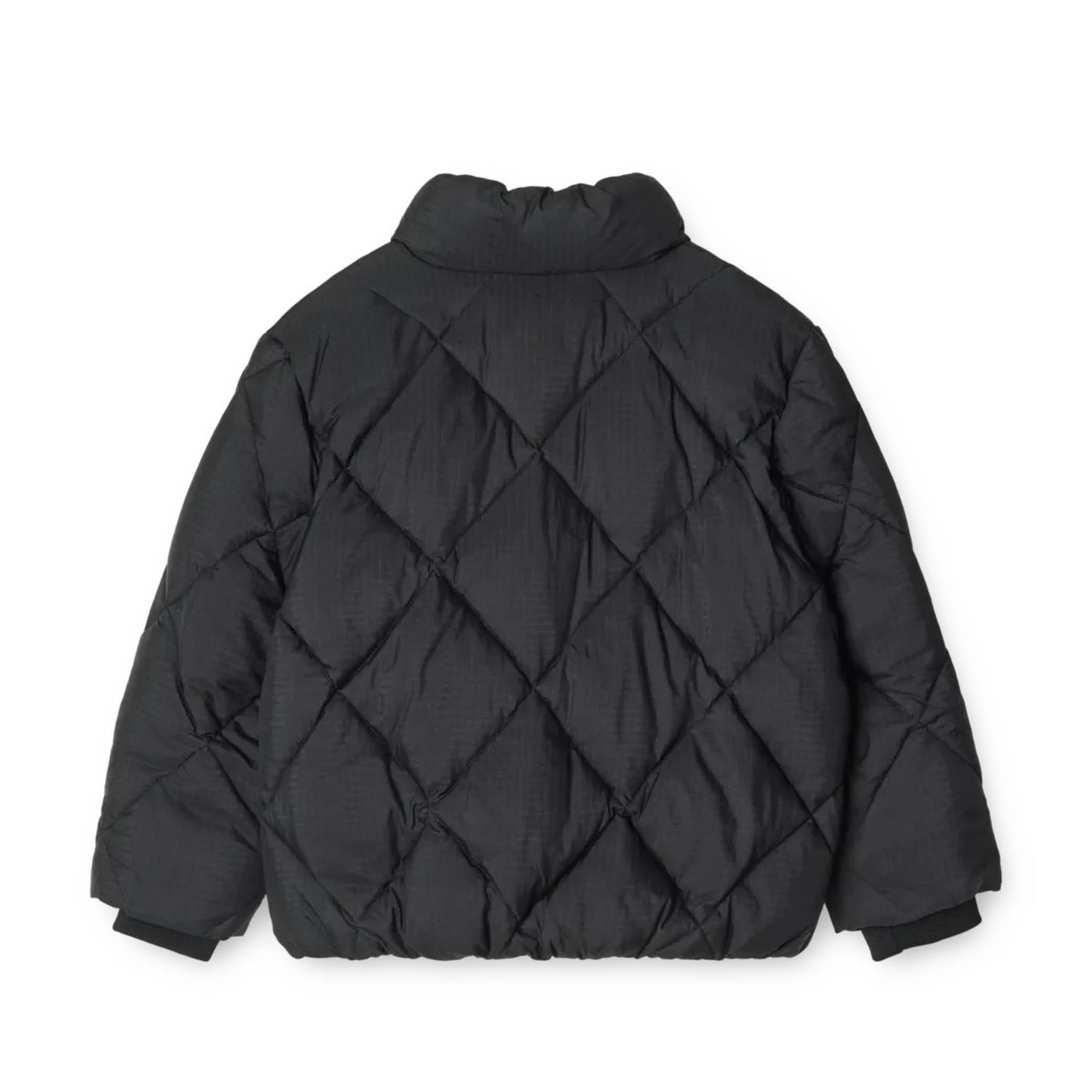 Benson Quilted Down Jacket in black