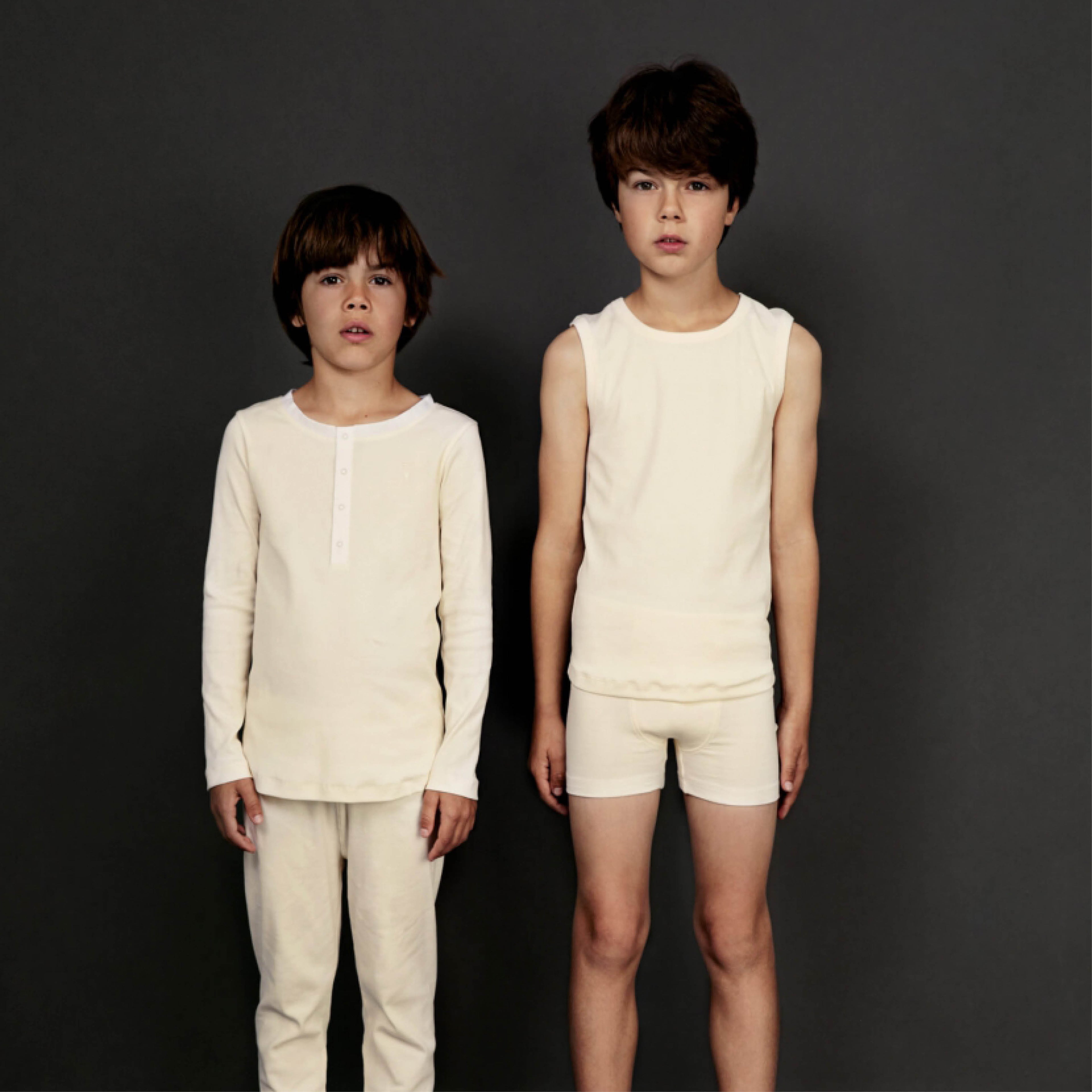 Boxershorts in cream - 2er Set