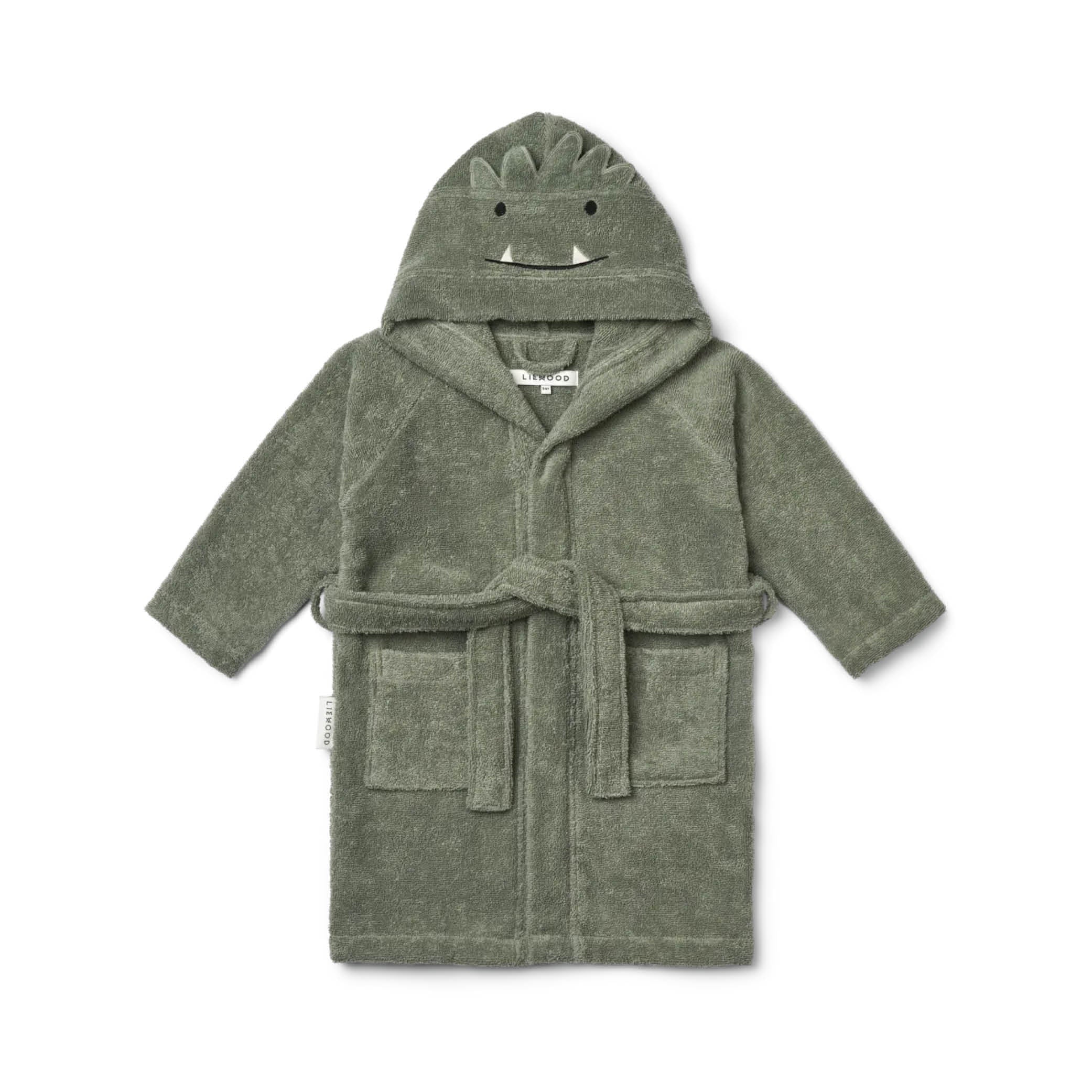 Bademantel Lily in faune green