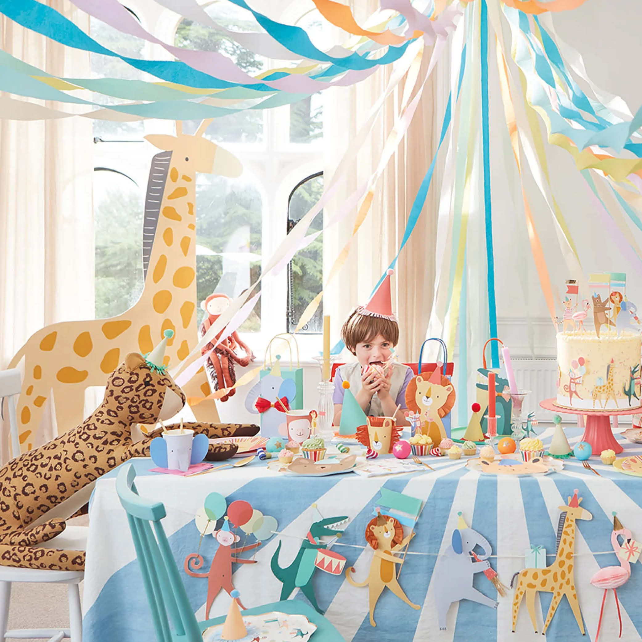 Partytiere Geschenktüten - 8er Set