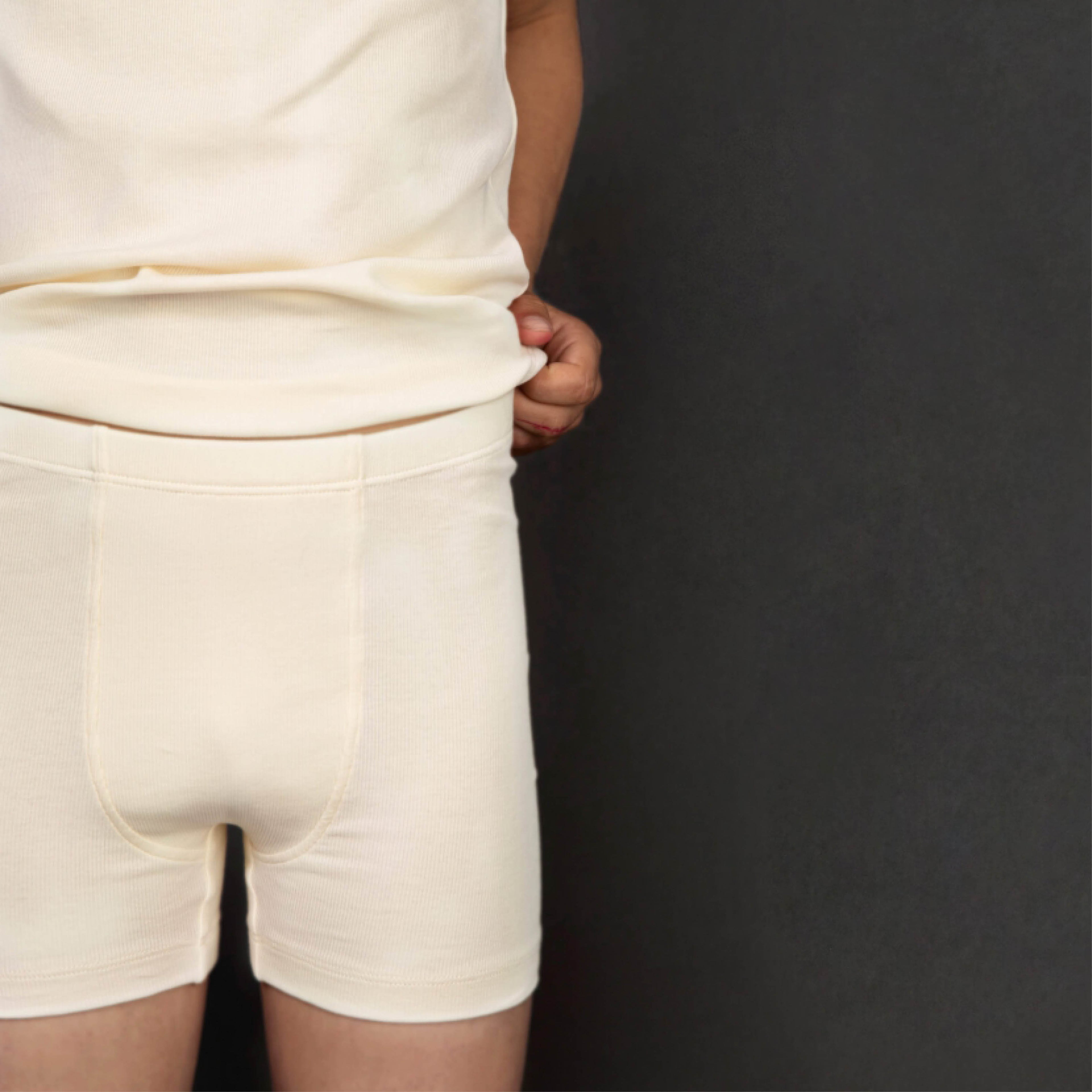 Boxershorts in cream - 2er Set