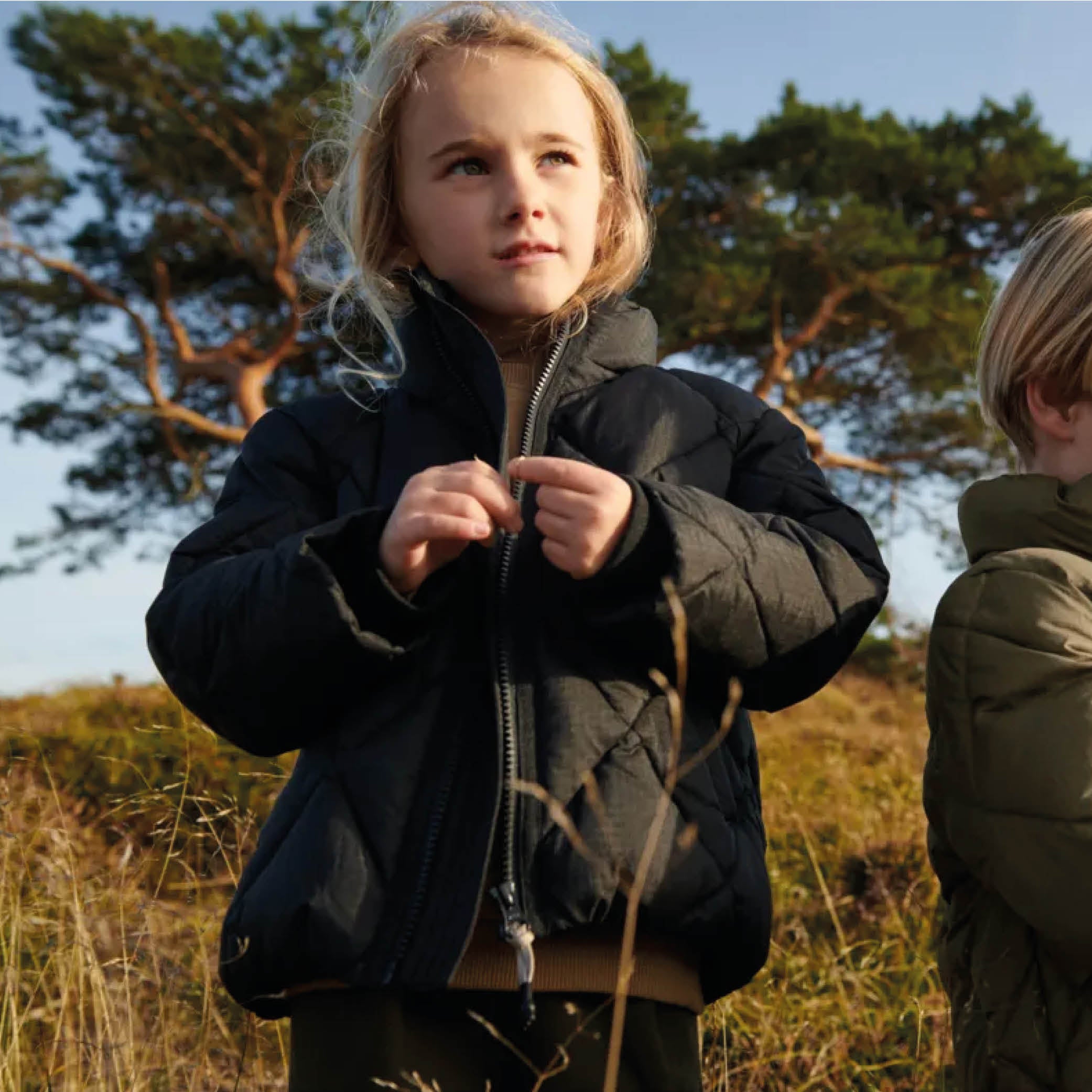 Benson Stepp-Daunenjacke in black