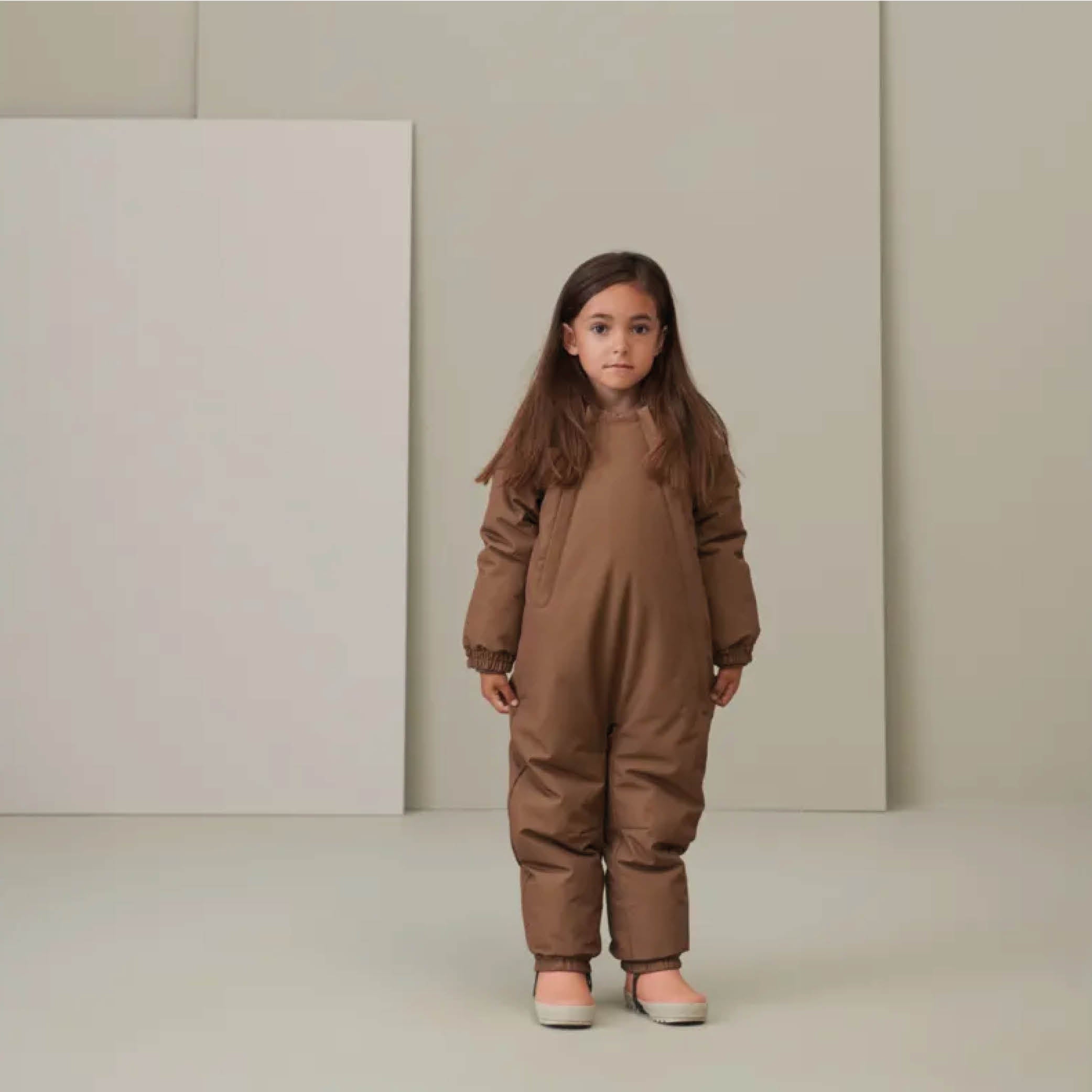 Lin Baby Schneeanzug in pecan