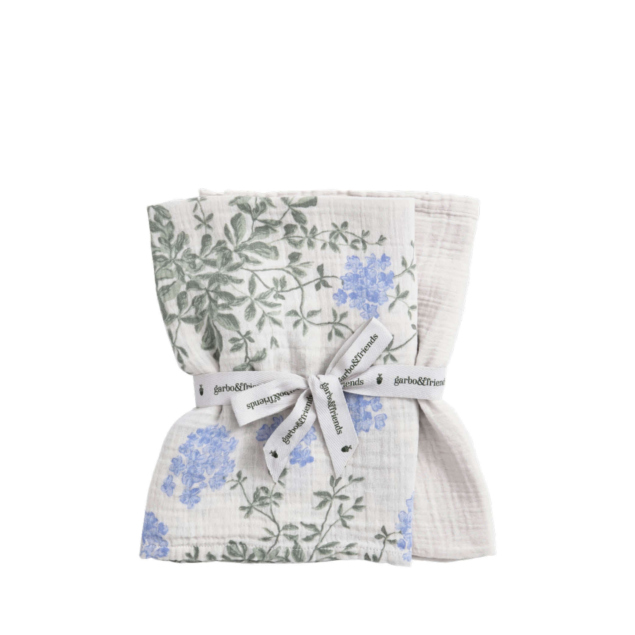 Musselin Swaddle in plumbago - 2er Set