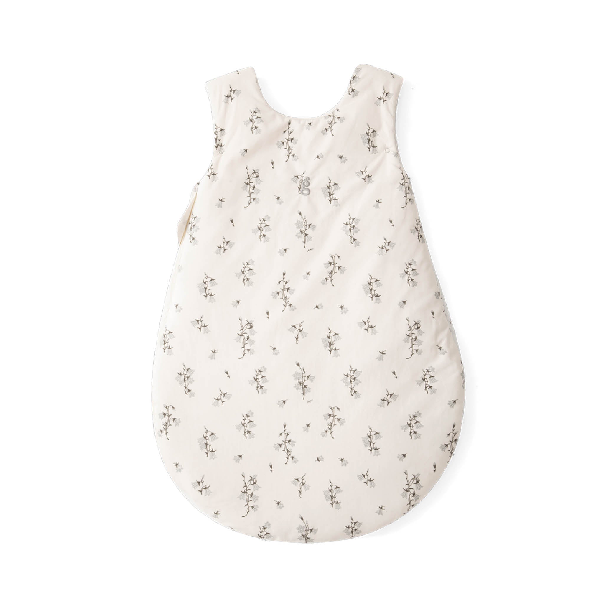 Baby und neugeborenen Schlafsack bis 9 Monate in bluebell von Garbo & Friends aus weicher und qualitativ hochwertigen Bio Perkal Baumwolle bei kinder & konsorten in Düsseldorf