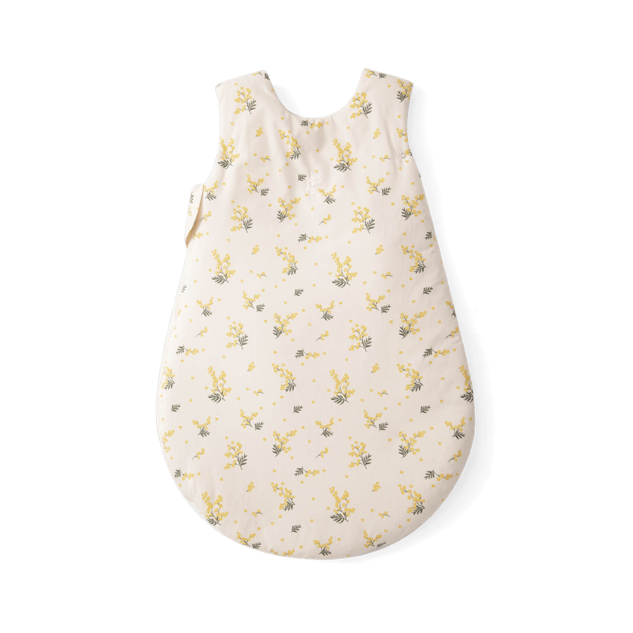 Baby und neugeborenen Schlafsack bis 9 Monate in mimosa von Garbo & Friends aus weicher und qualitativ hochwertigen Bio Perkal Baumwolle bei kinder & konsorten in Düsseldorf