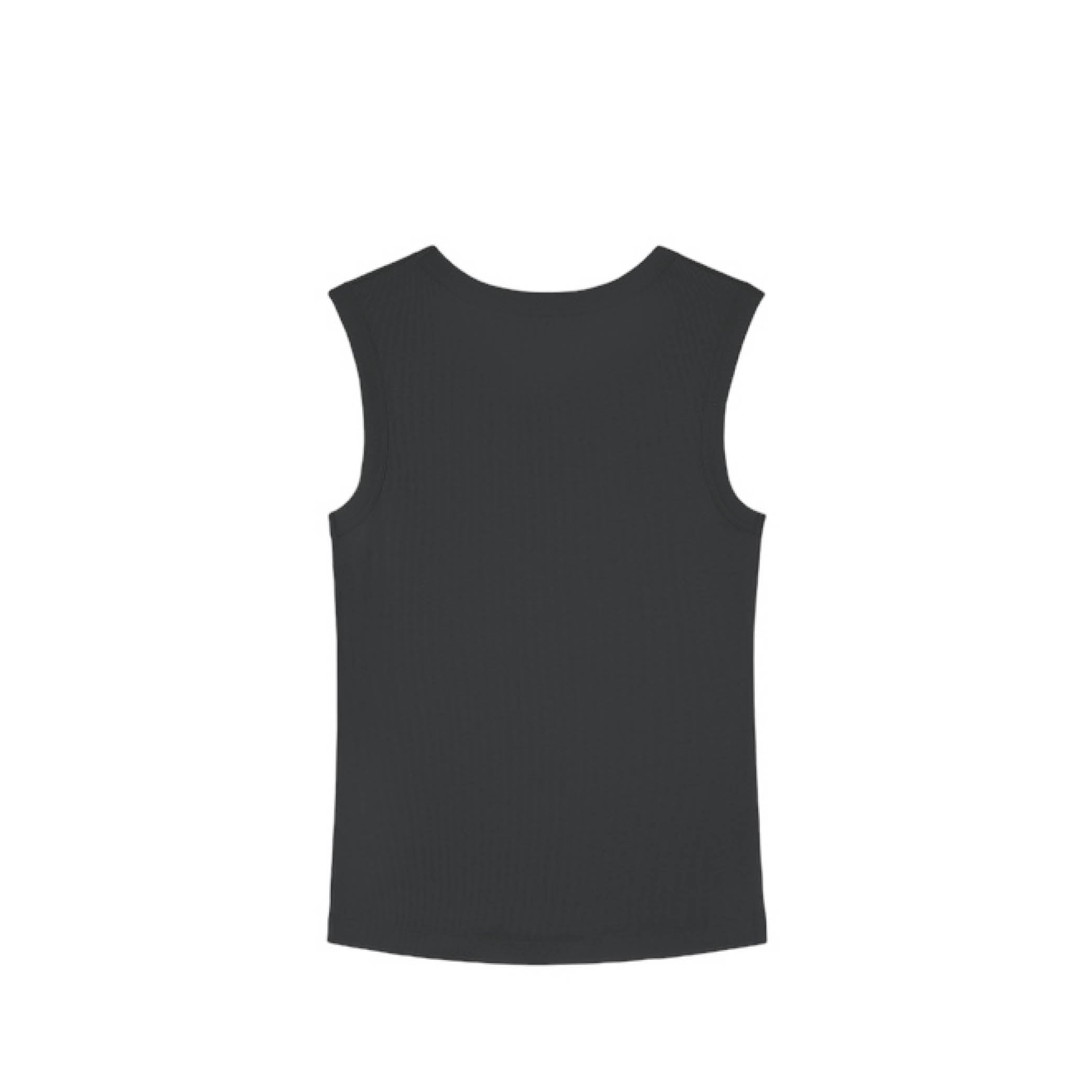 Ärmelloses Top in nearly black - 2er Set