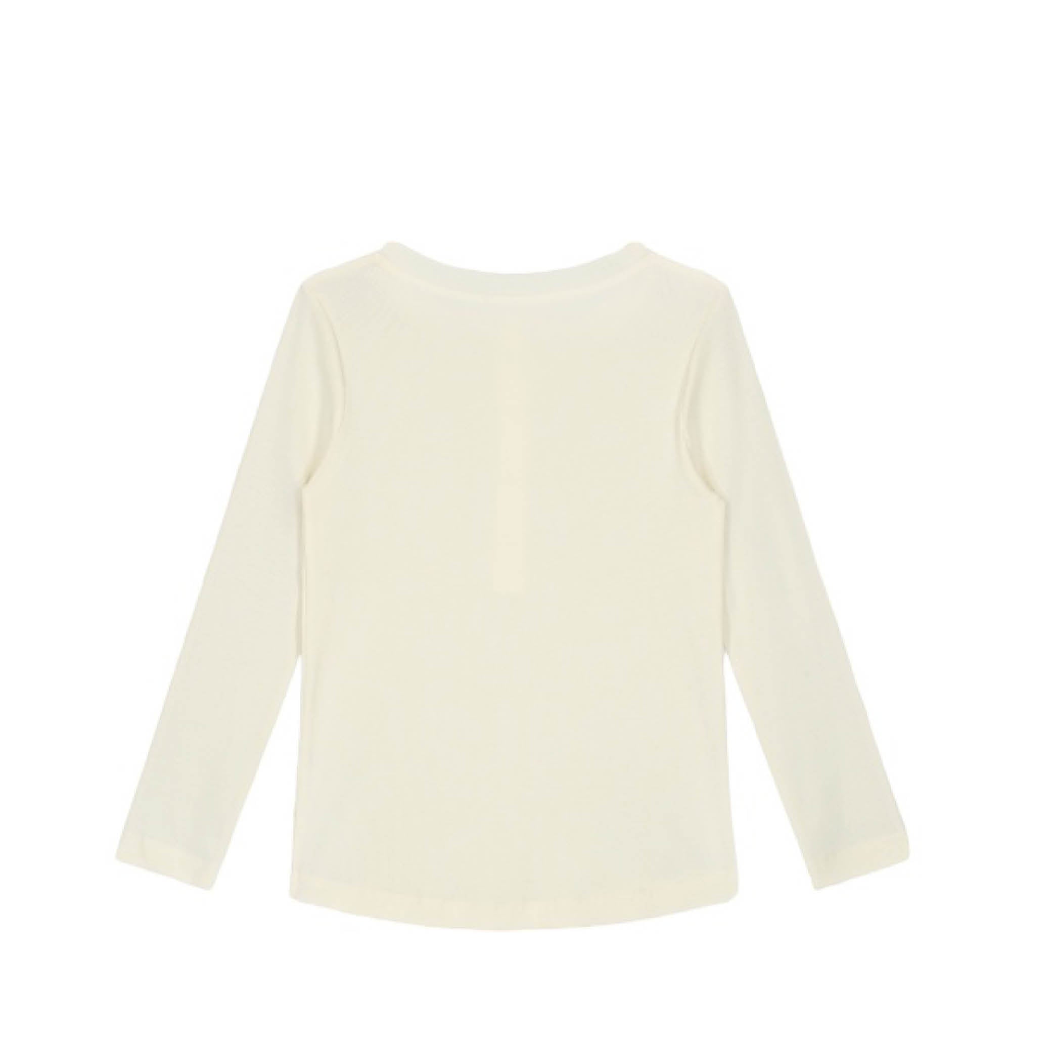 Langärmliges T-Shirt in cream