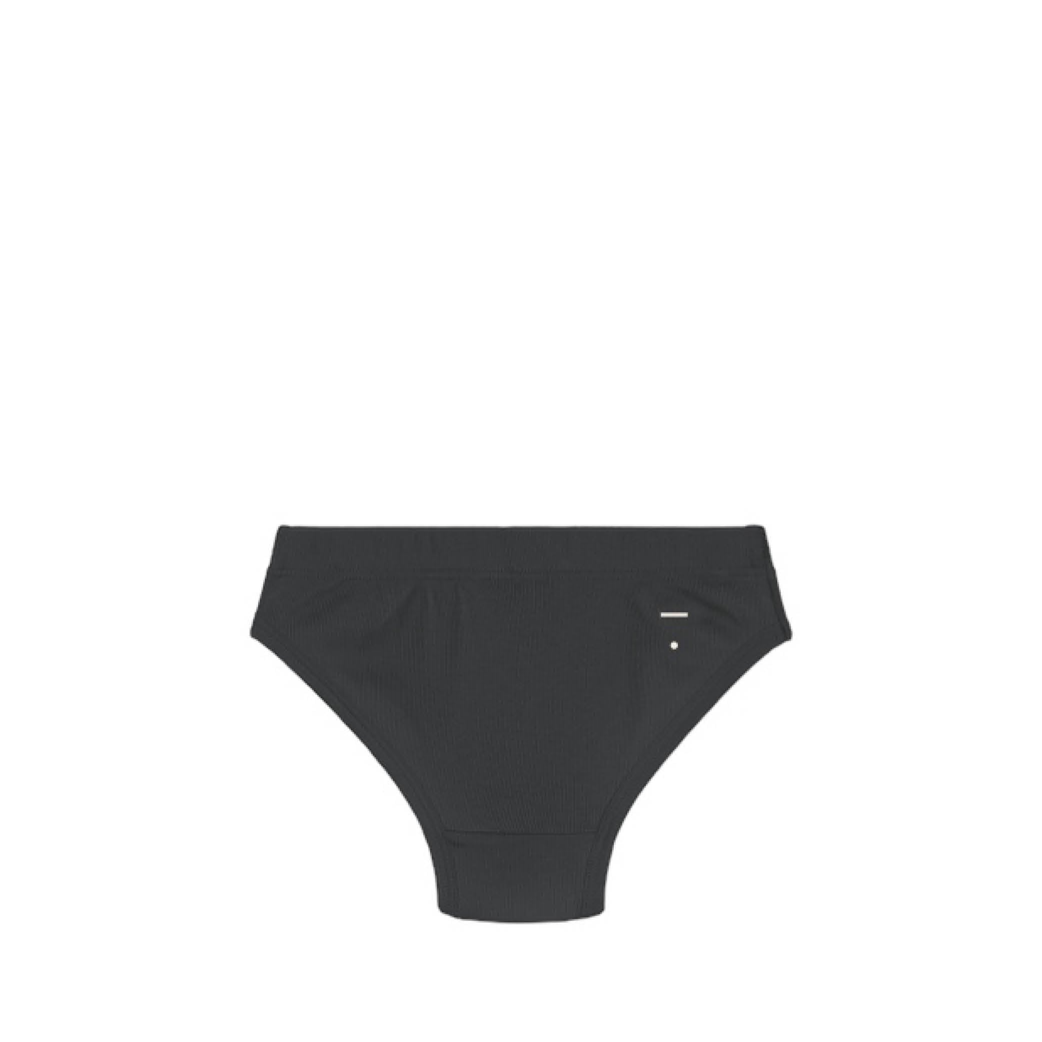 Briefs in nearly black - 2er Set