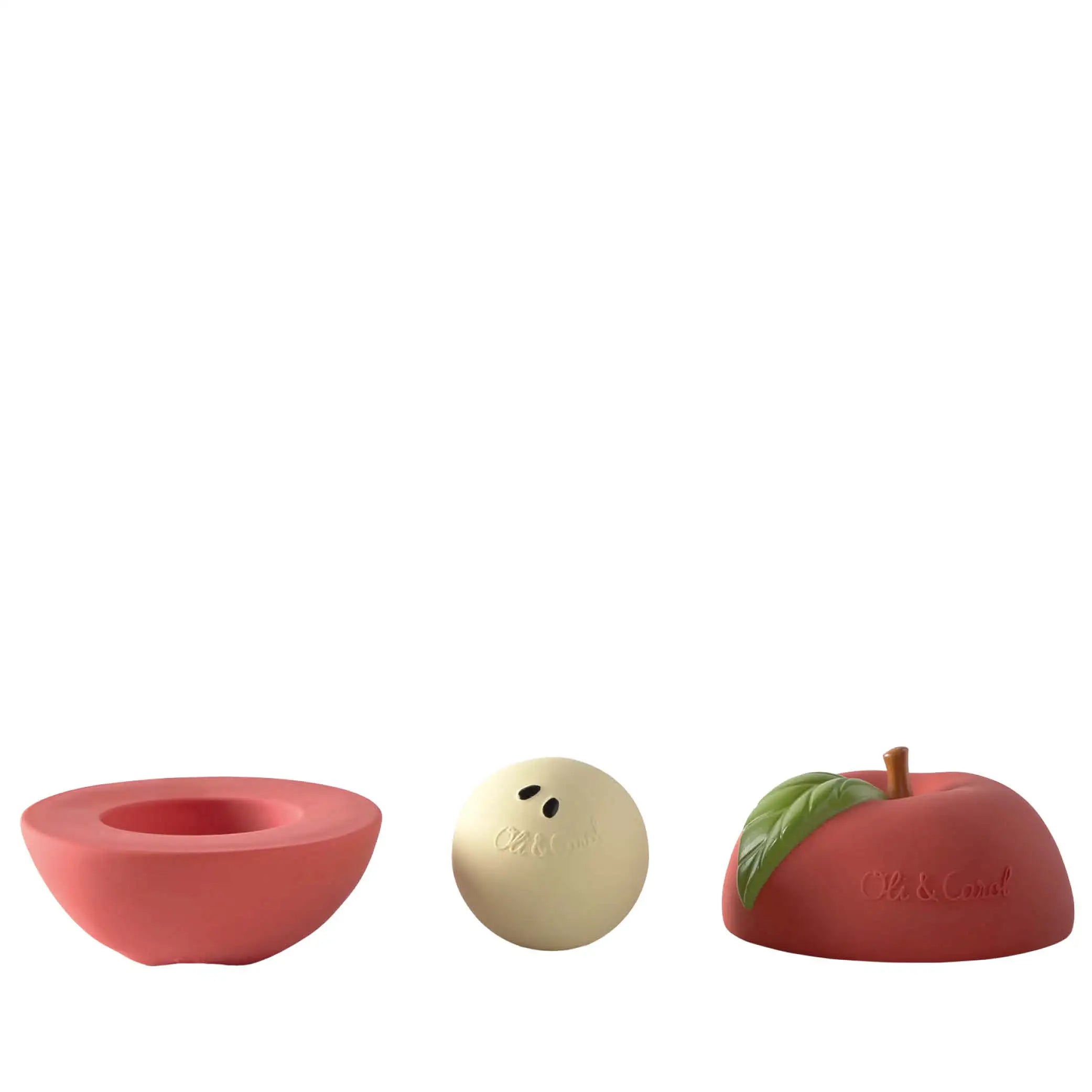 Stacking Toy & Rattle Ball Apple