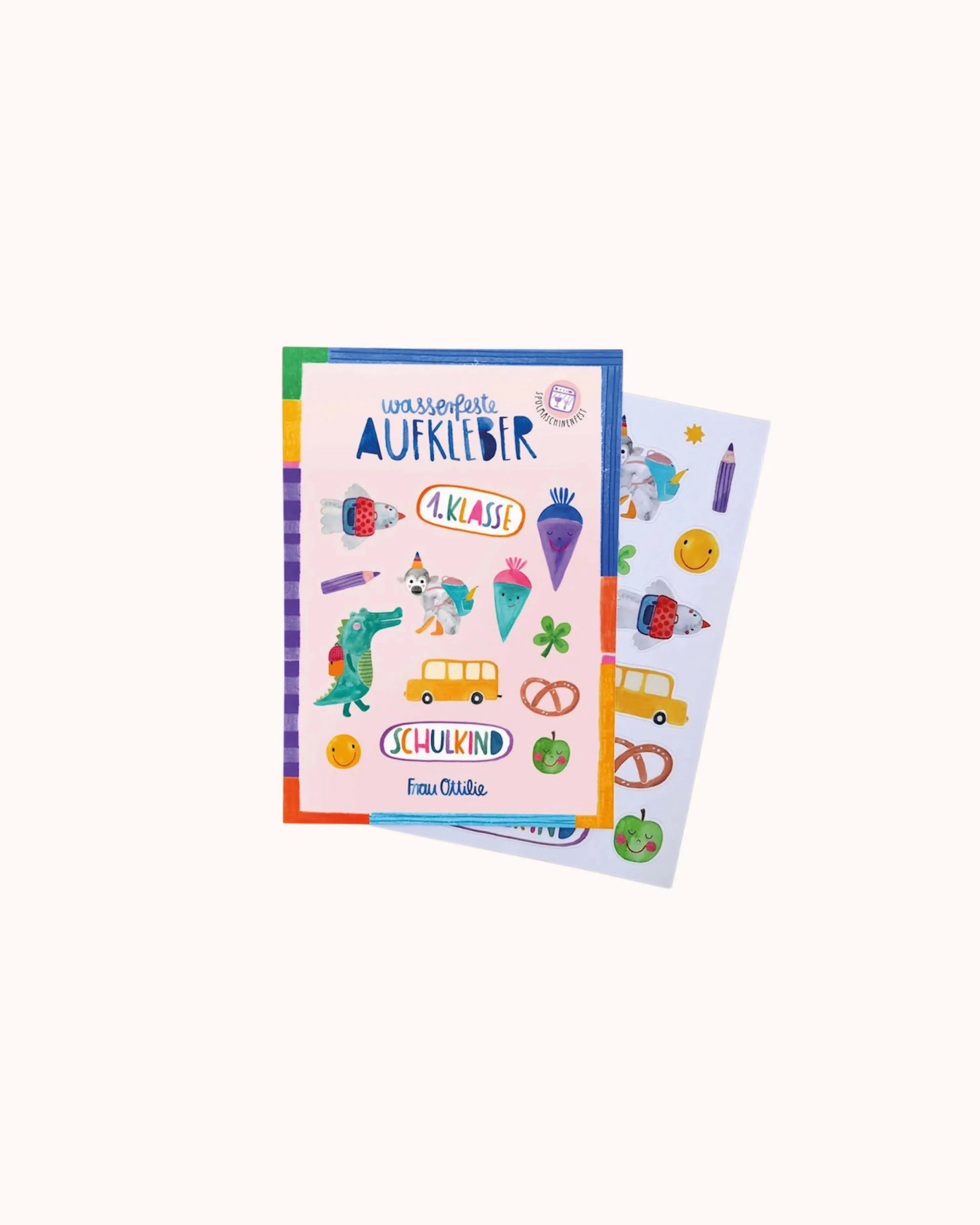 Dishwasher-safe Stickers First Day of School