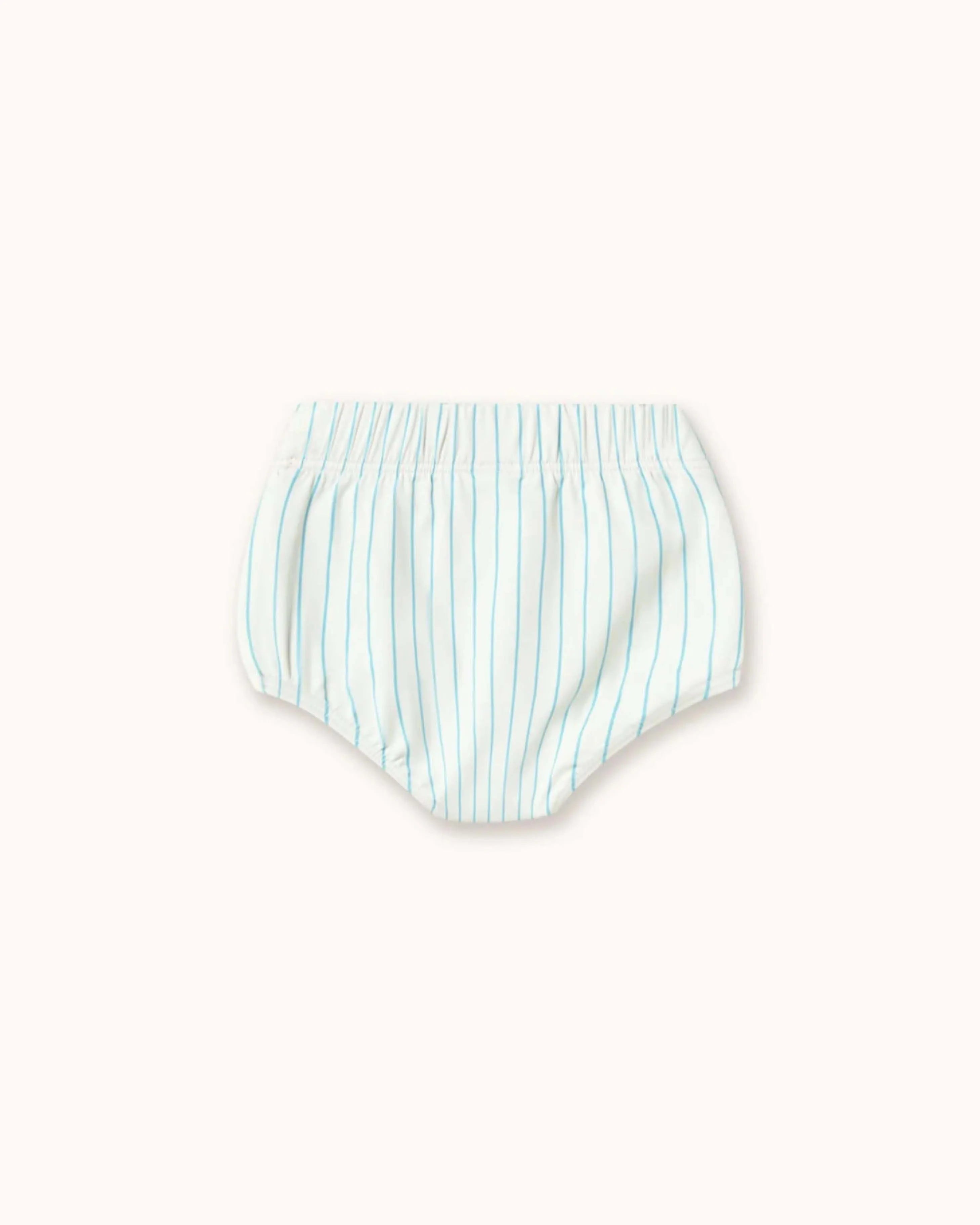 Baby Bloomer in cyan gestreift