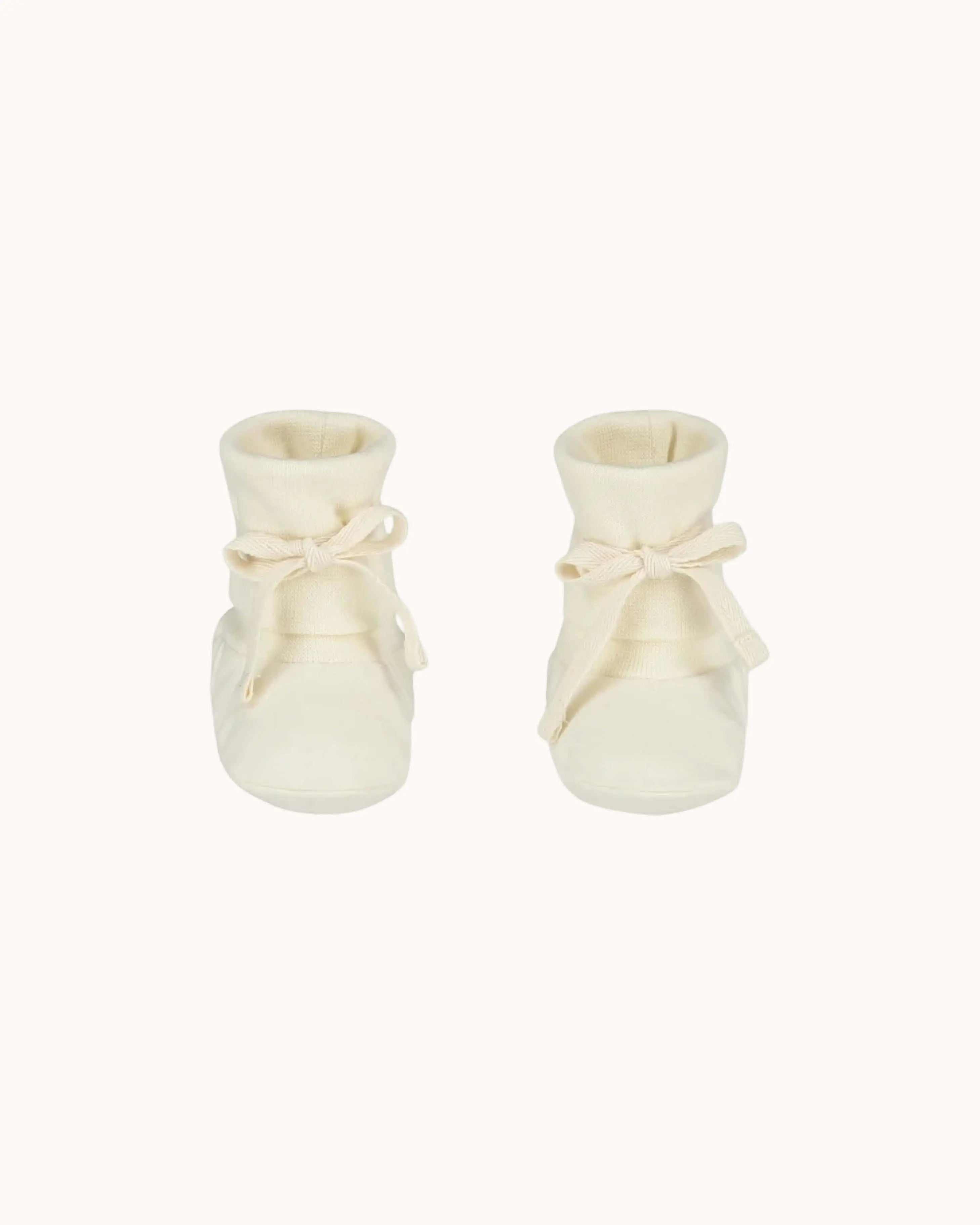 Baby Booties in cream