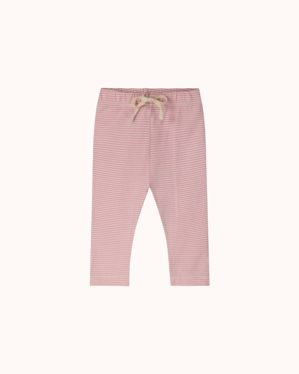 Baby Leggings in bubblegum/cream