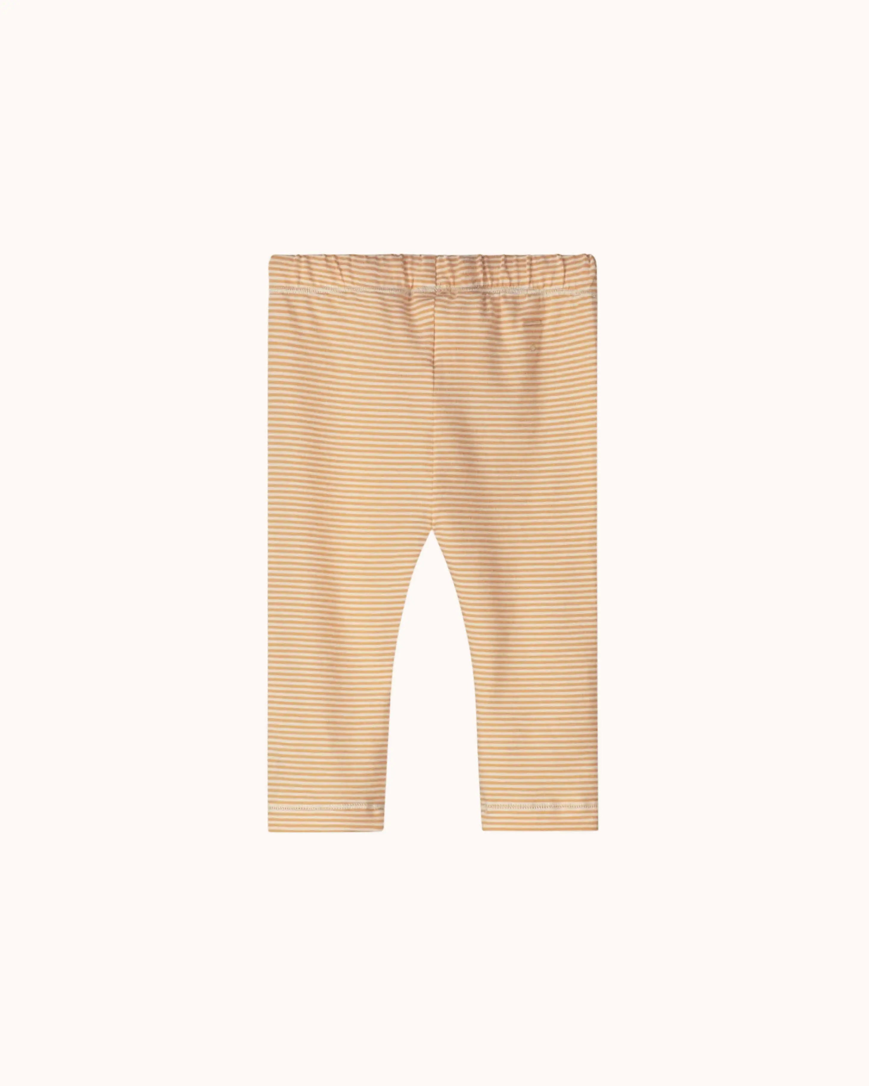Baby Leggings in melon/cream