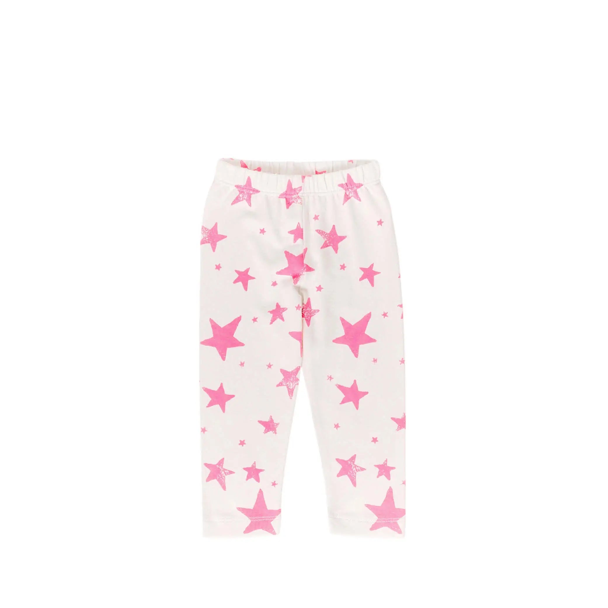 Baby Leggings Pink Stars