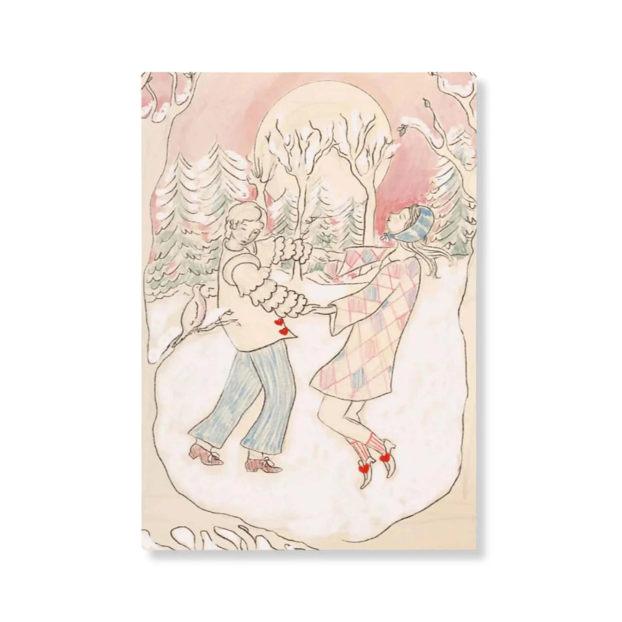 Baby Muslin Winter Birds