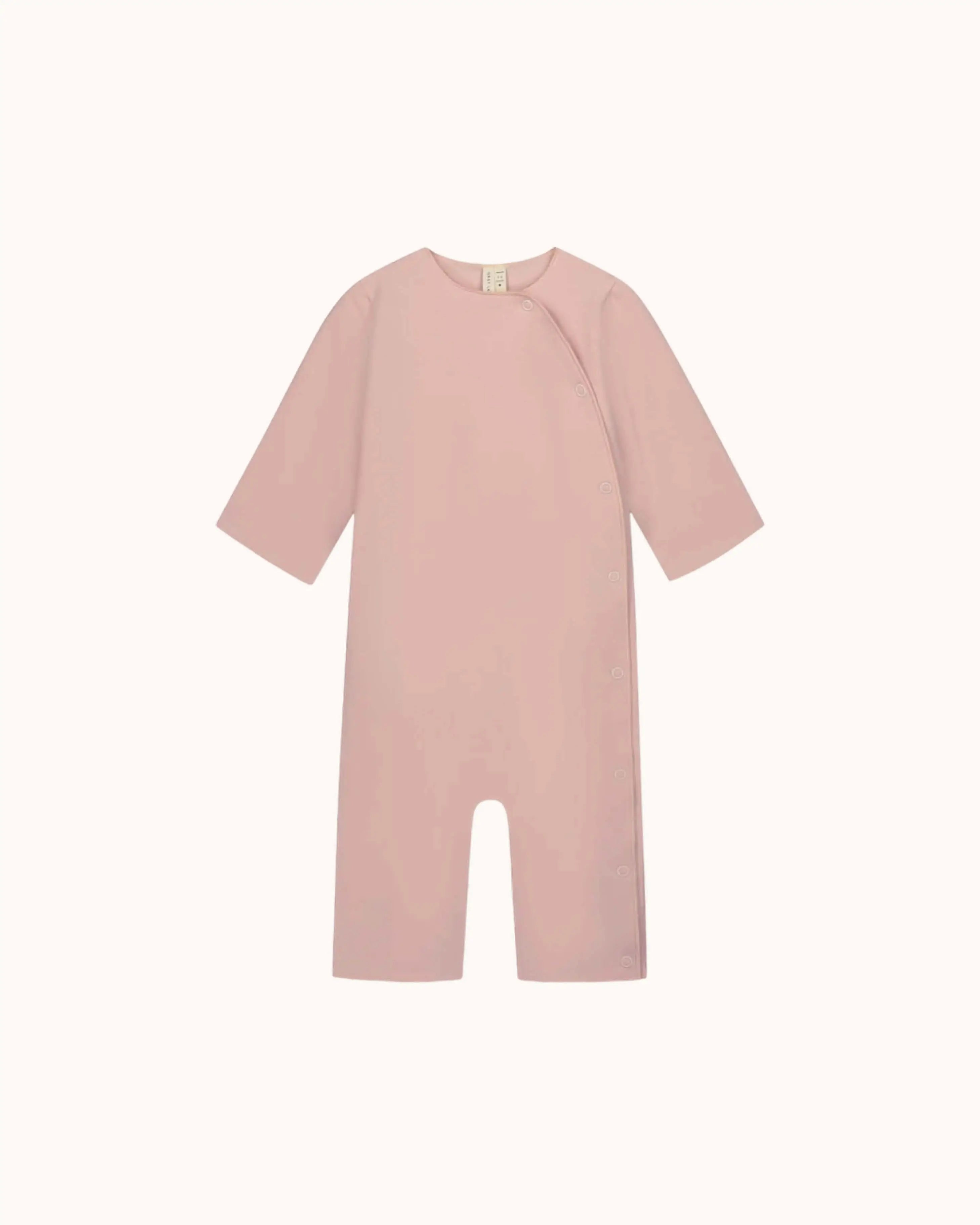 Baby Onesie with Snaps in faded pink