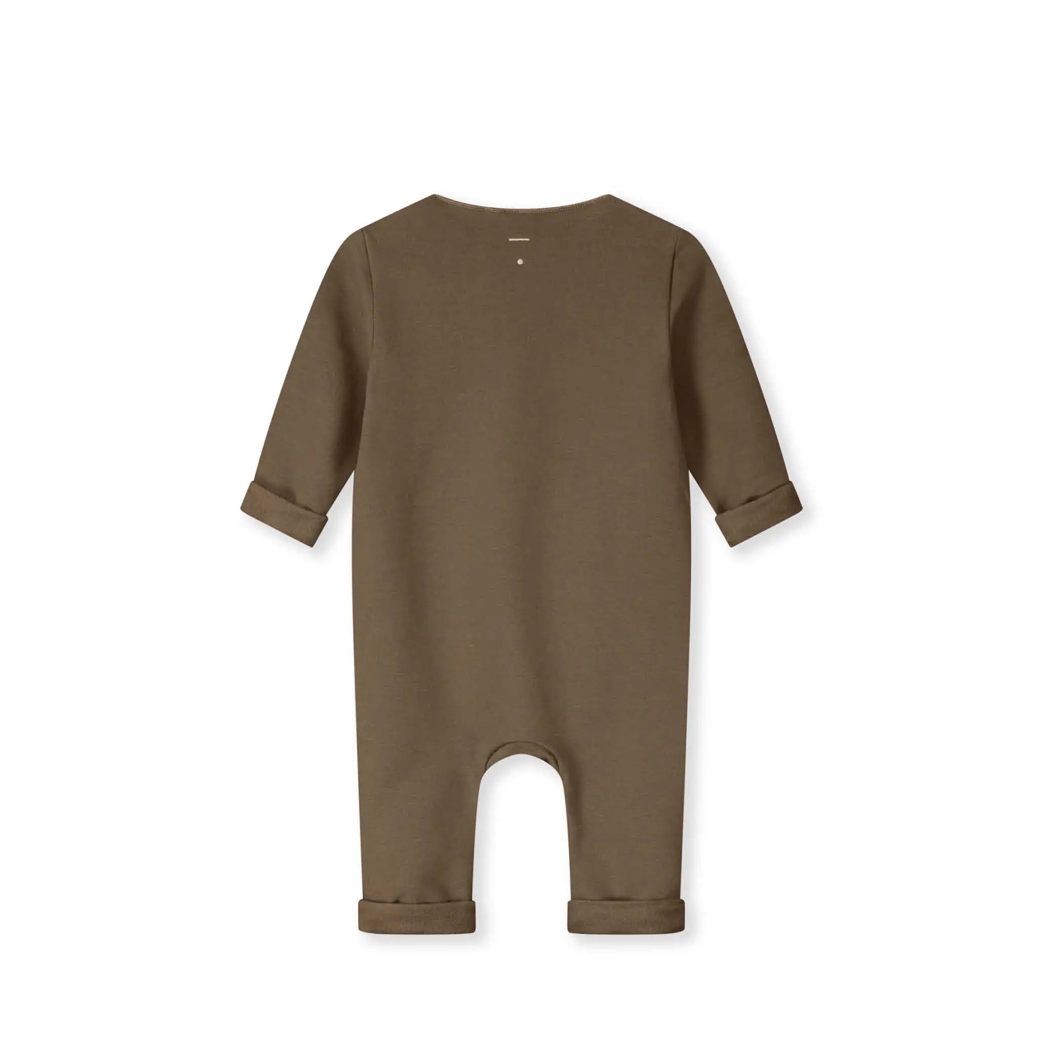Baby Onesie with Snaps in woody