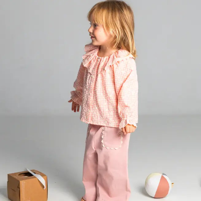 Stoffball im Rosa Mix