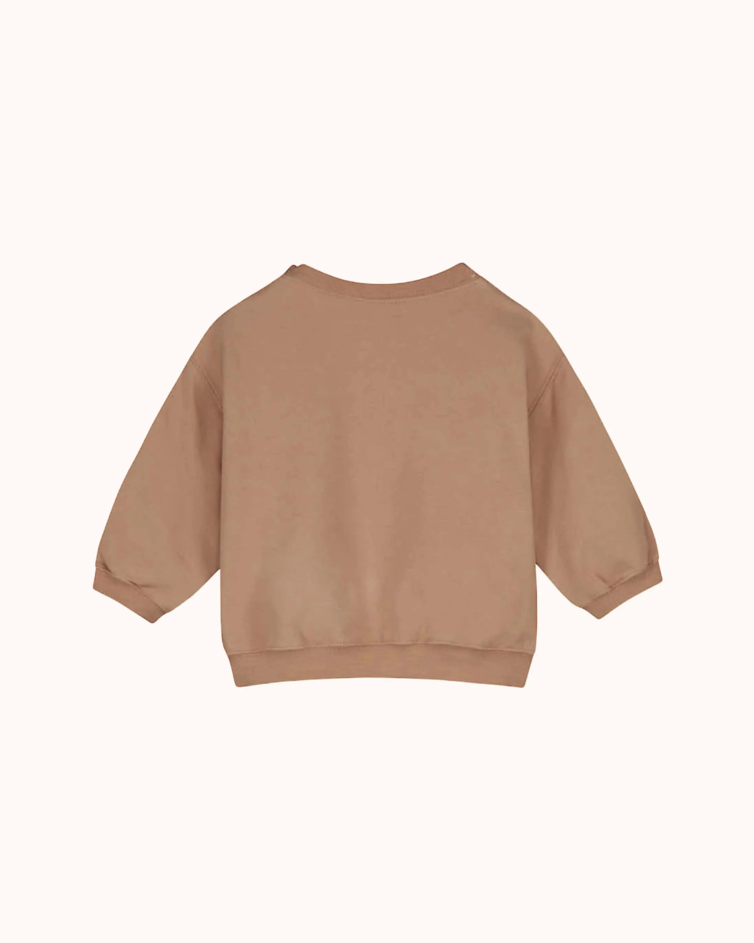 Baby Sweater in biscuit