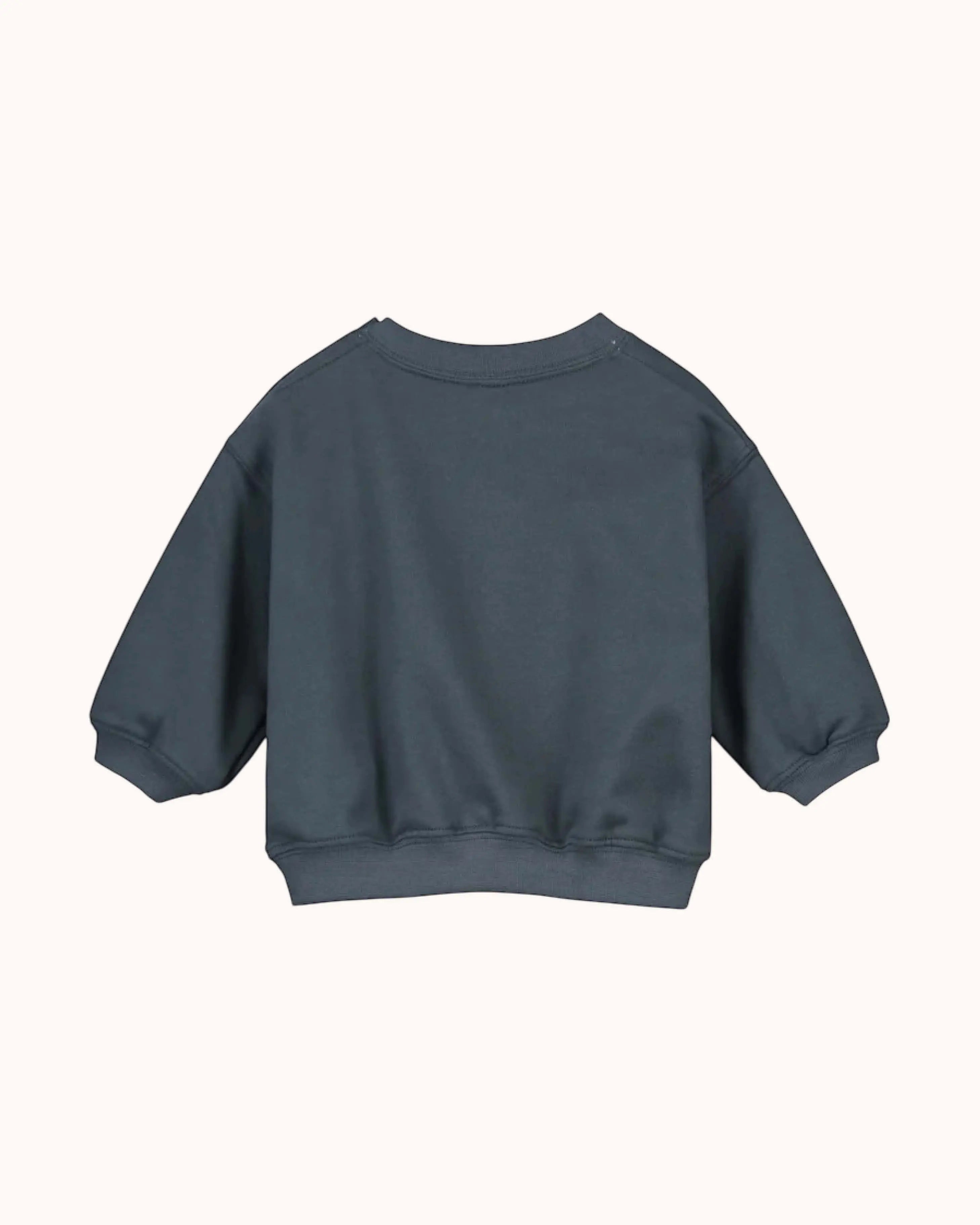 Baby Sweater in blue grey