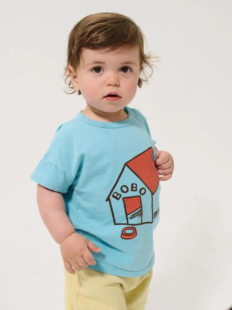Kurzärmliges Baby T-Shirt Pickles is at Home