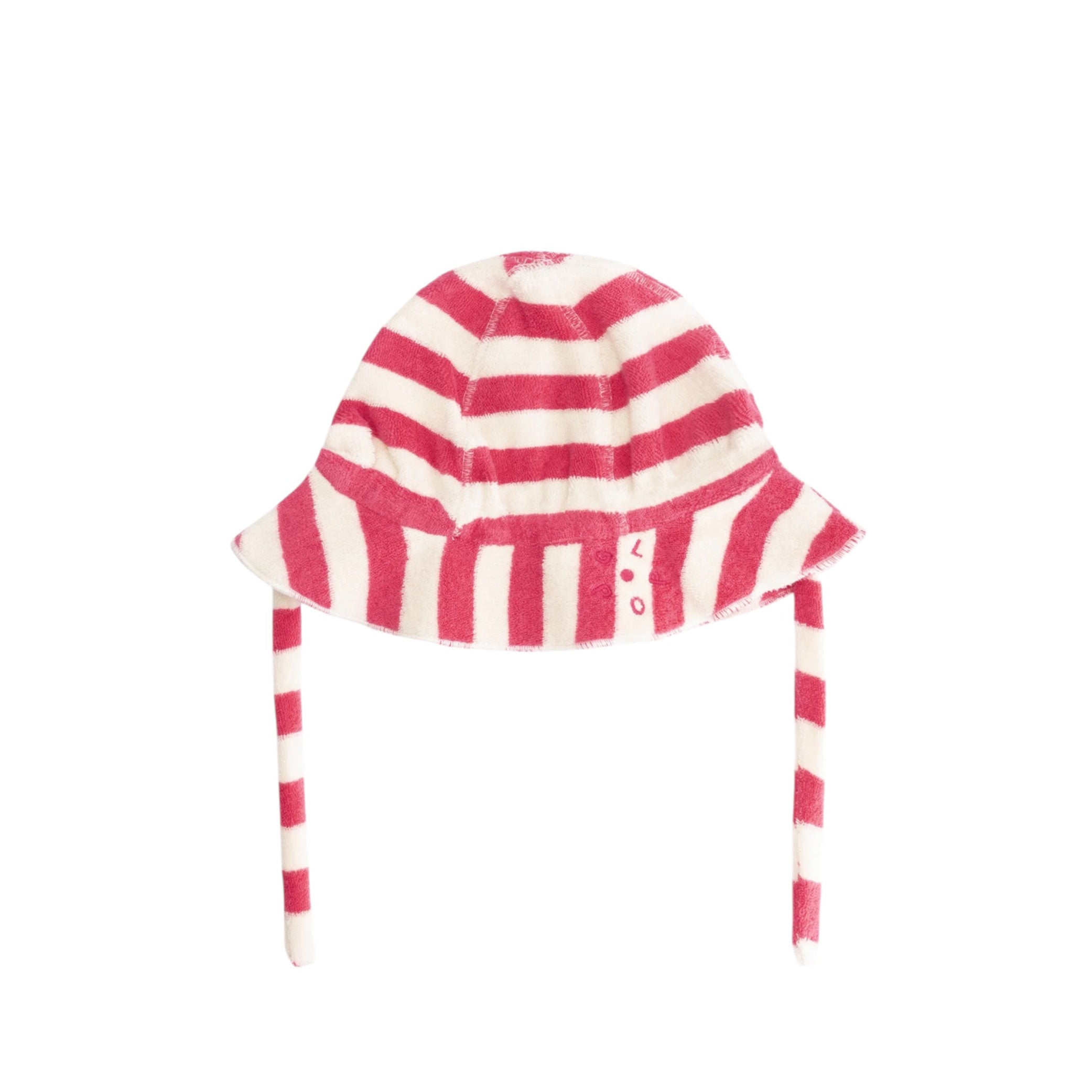 POP Baby Terry Sonnenhut in cherry/cream