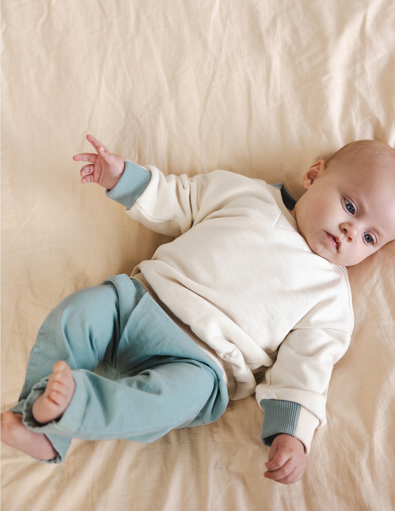 Twill Baby Chino in stormy