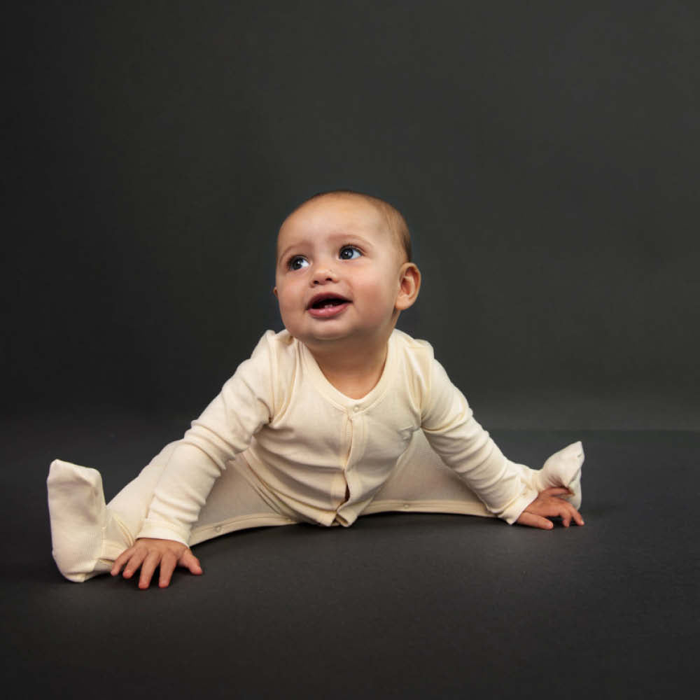Baby Onesie in cream