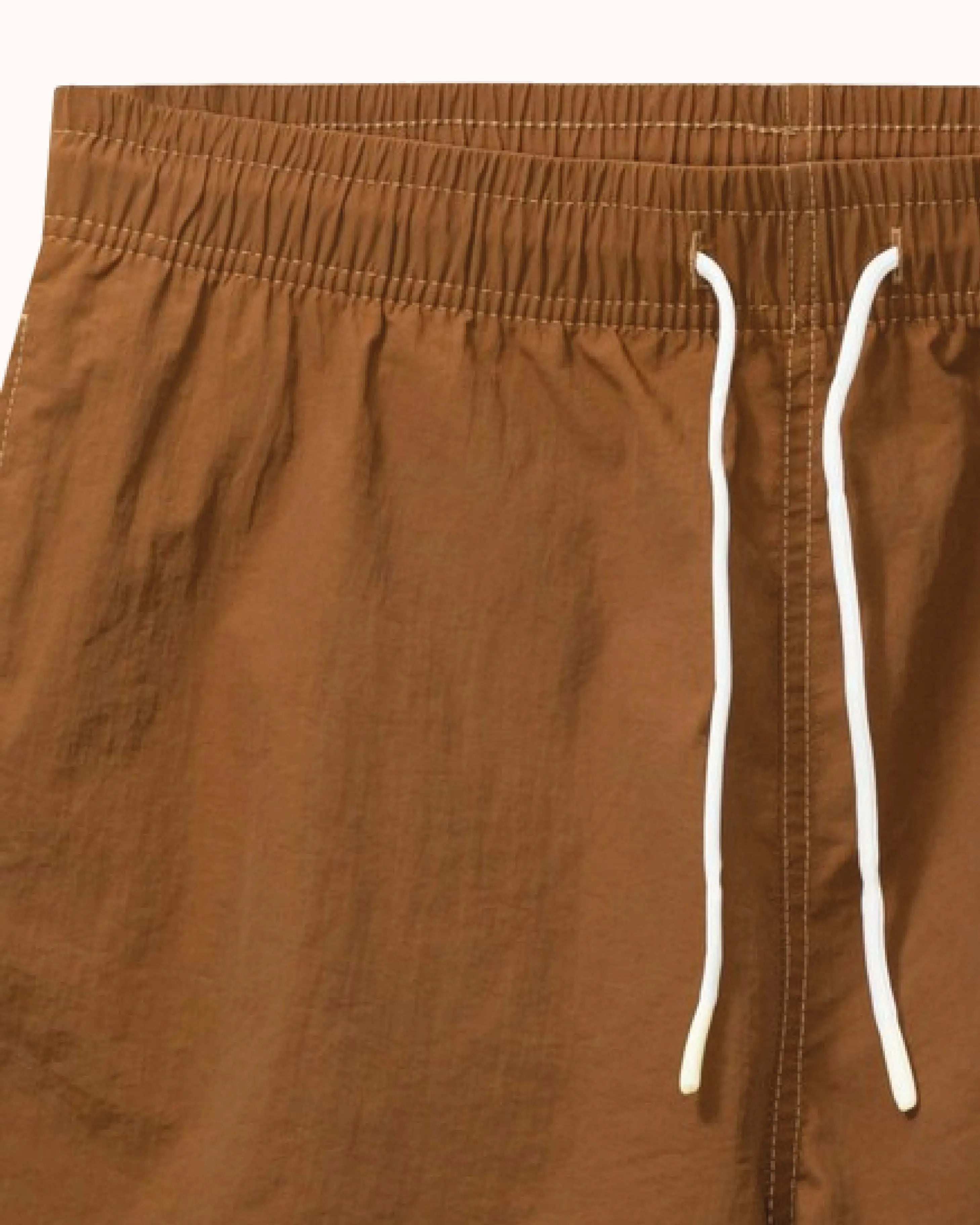 Swim Shorts Bobby in marron