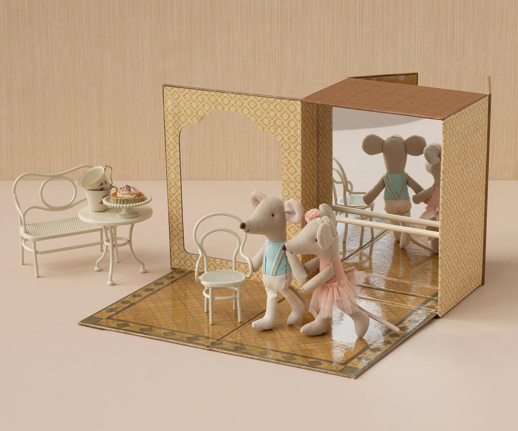 Little Ballet Mice in Dance Studio