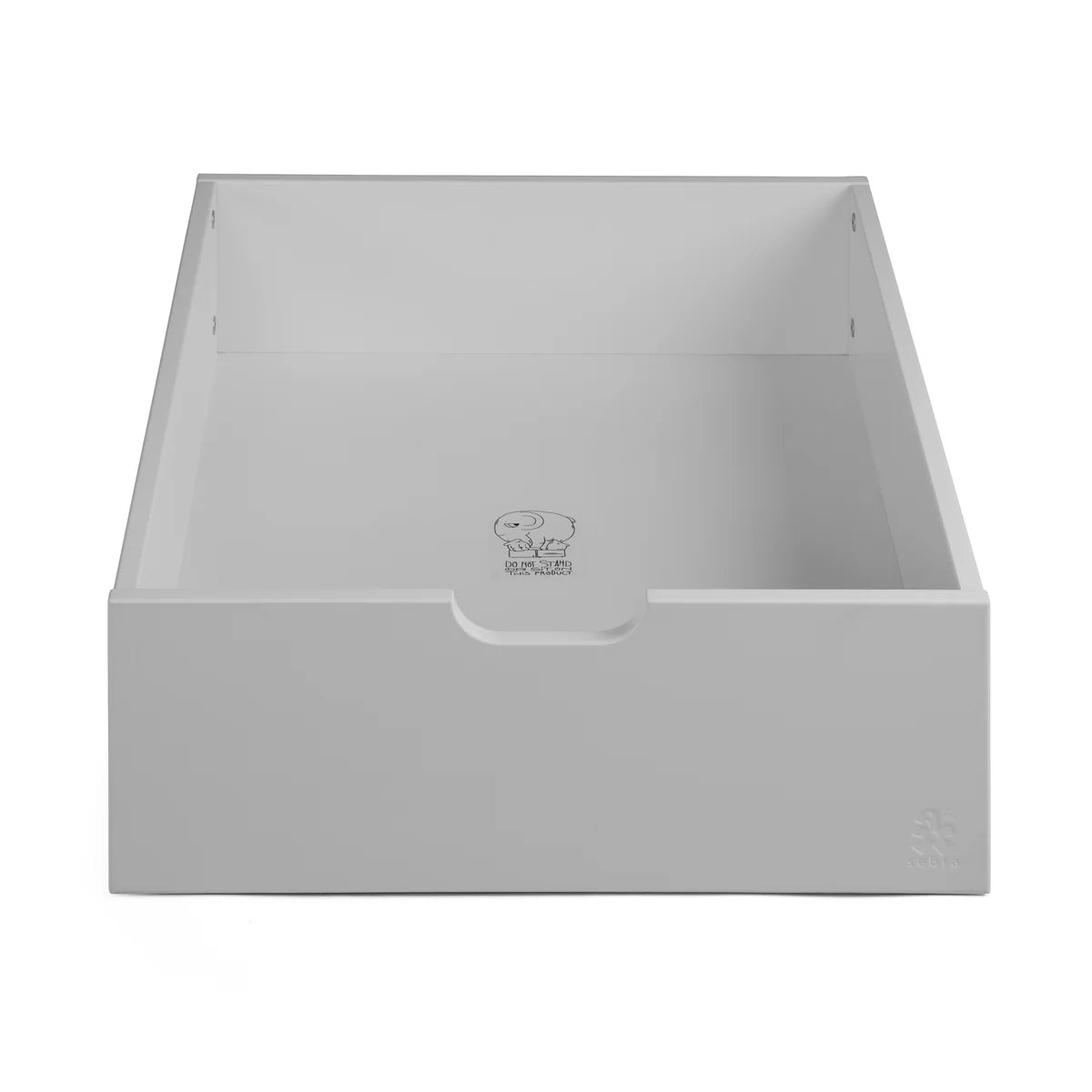 Baby & Junior Bed Drawer in stone grey