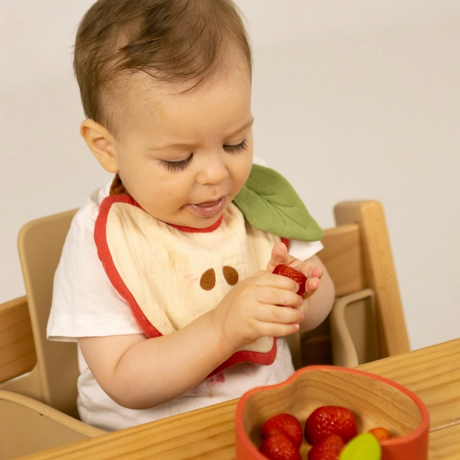 Stofflätzchen Pepa der Apfel