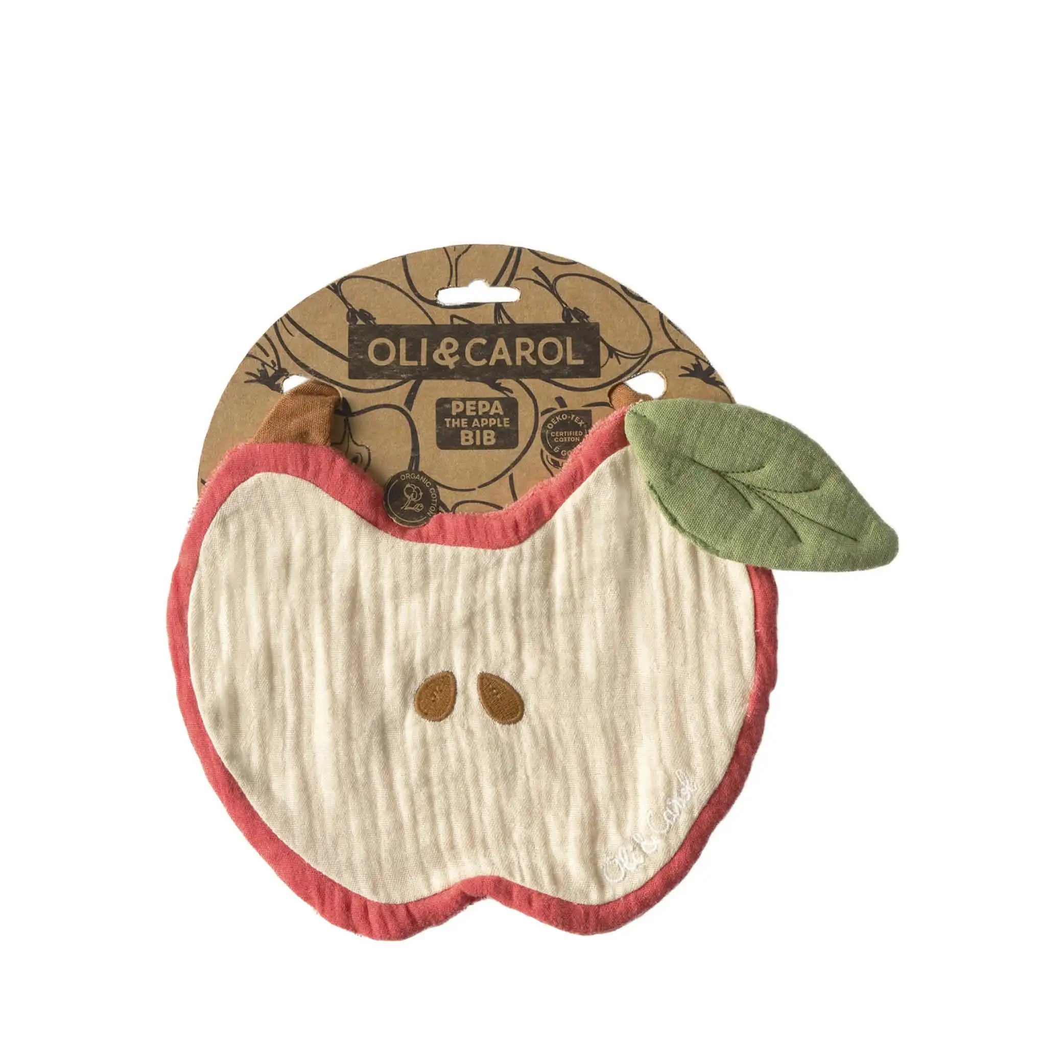 Pepa The Apple Bib