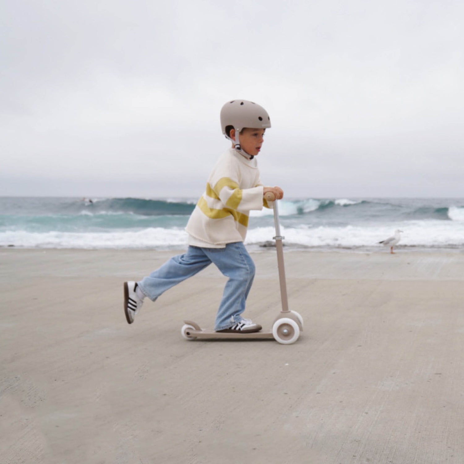 Kids Eco Helmet in sand
