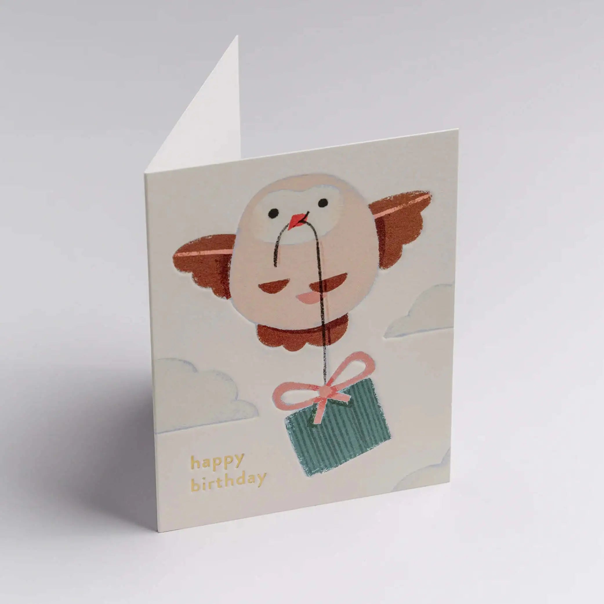 Birthday Owl Mini Karte