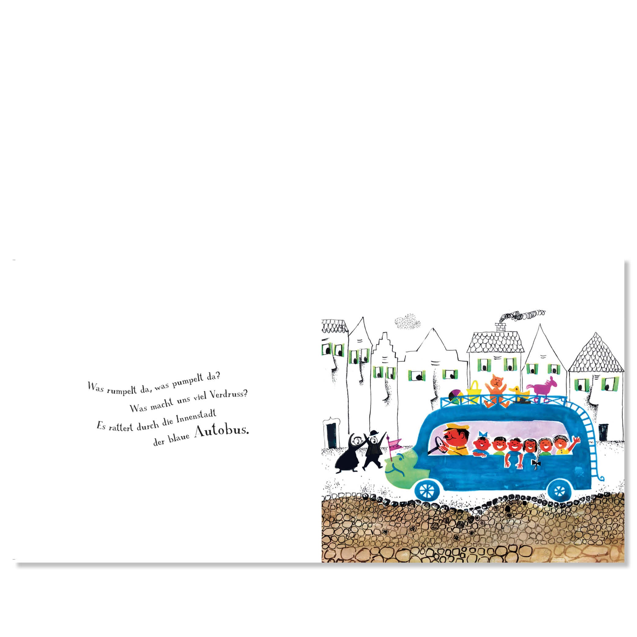 Der blaue Autobus