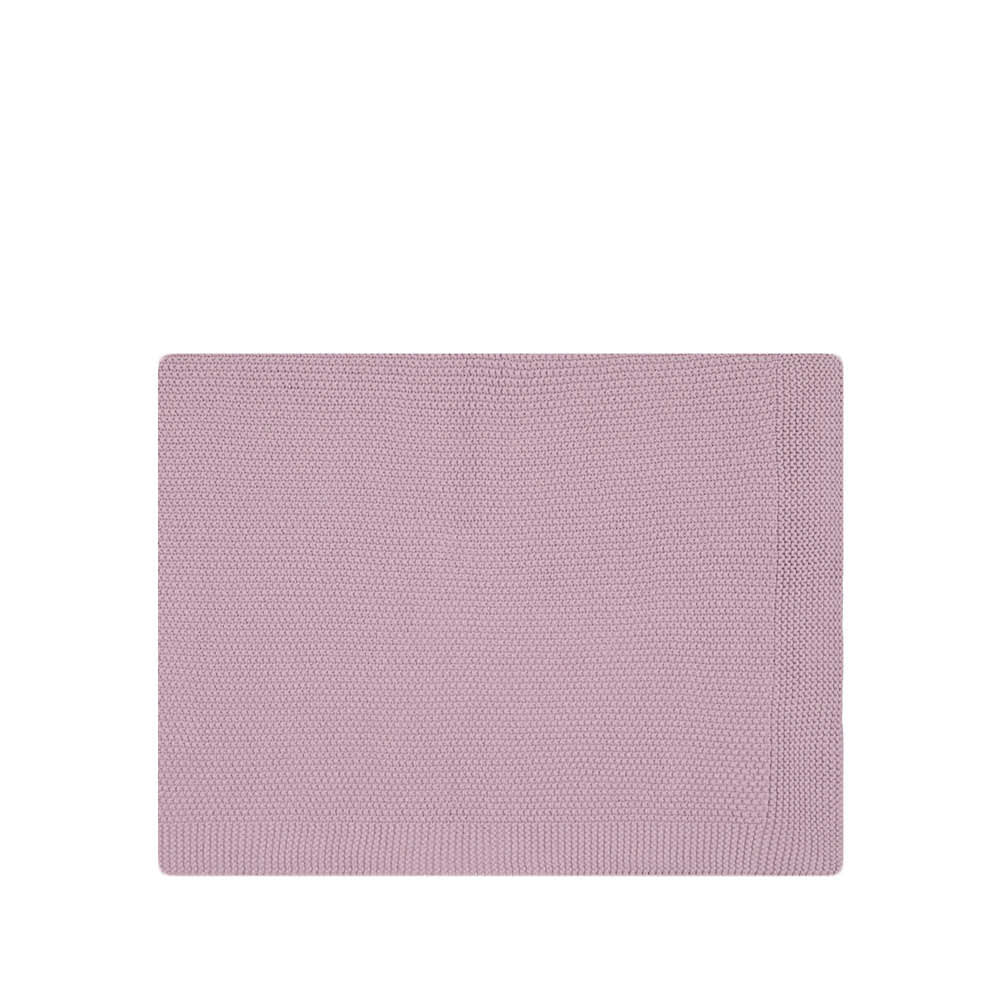 Gestrickte Decke Bou in lilac