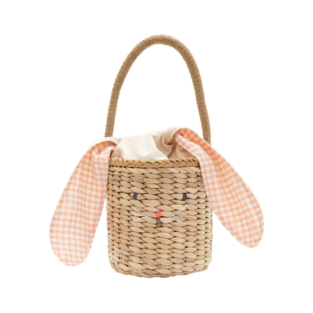 Bunny Straw Basket
