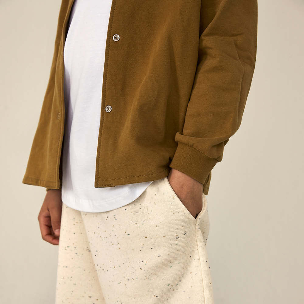 Cardigan in peanut